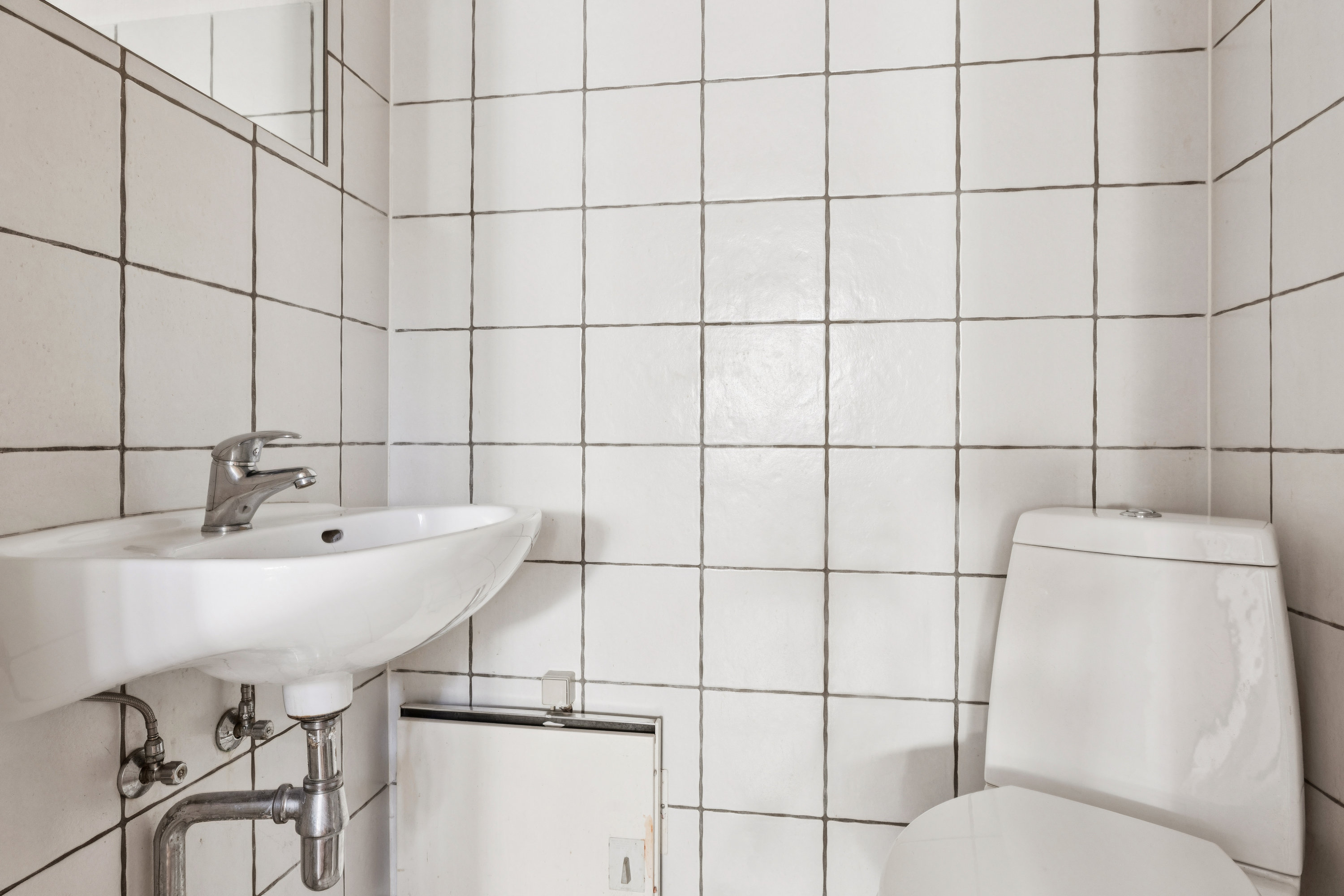 Fremhævet badeværelse billede i fuldskærmstilstand. Billede af Skalbjergvej 2, Bred, 5492 Vissenbjerg