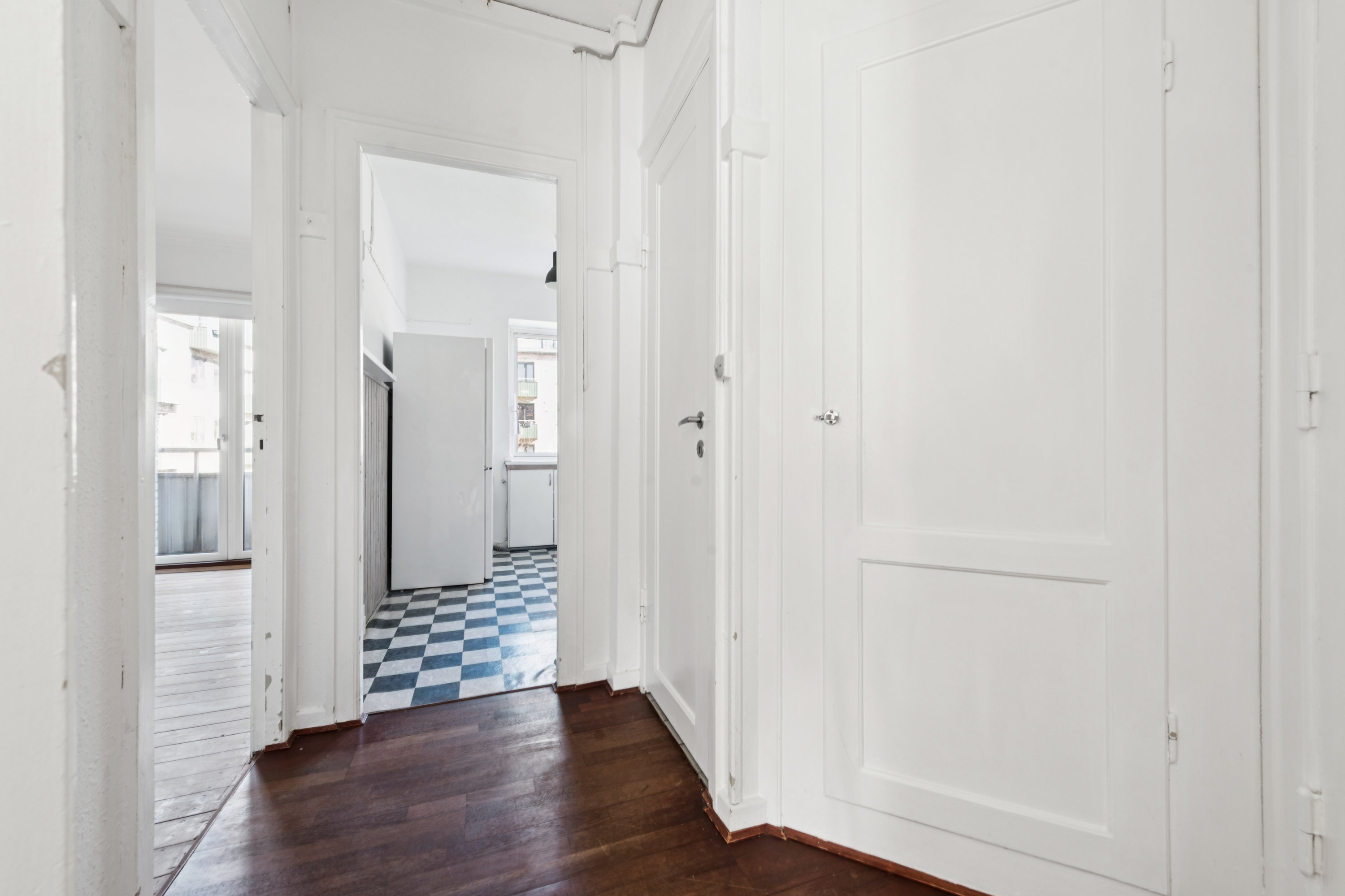 Fremhævet gang billede i fuldskærmstilstand. Billede af Nordfeldvej 22, 1. tv., 2700 Brønshøj