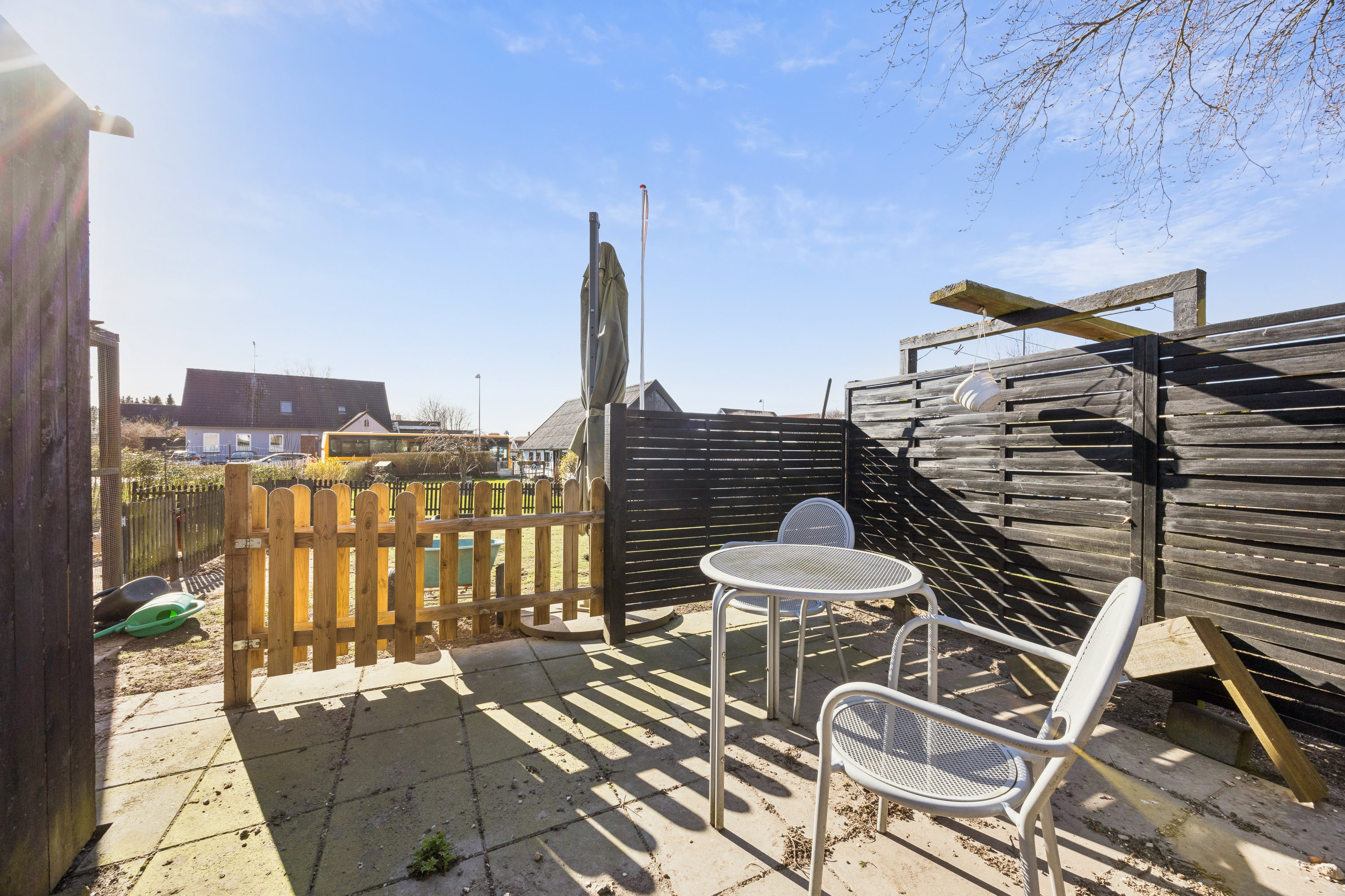 Fremhævet terrasse billede i fuldskærmstilstand. Billede af Strøby Bygade 53, 4671 Strøby
