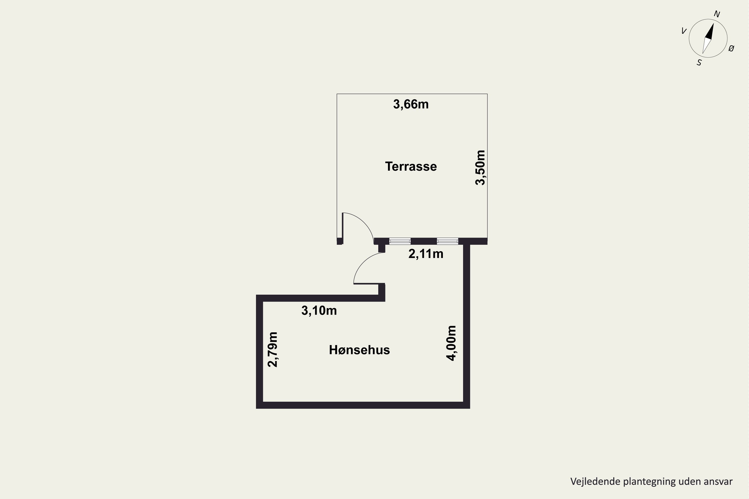 Plantegninger billede af Strøby Bygade 53, 4671 Strøby
