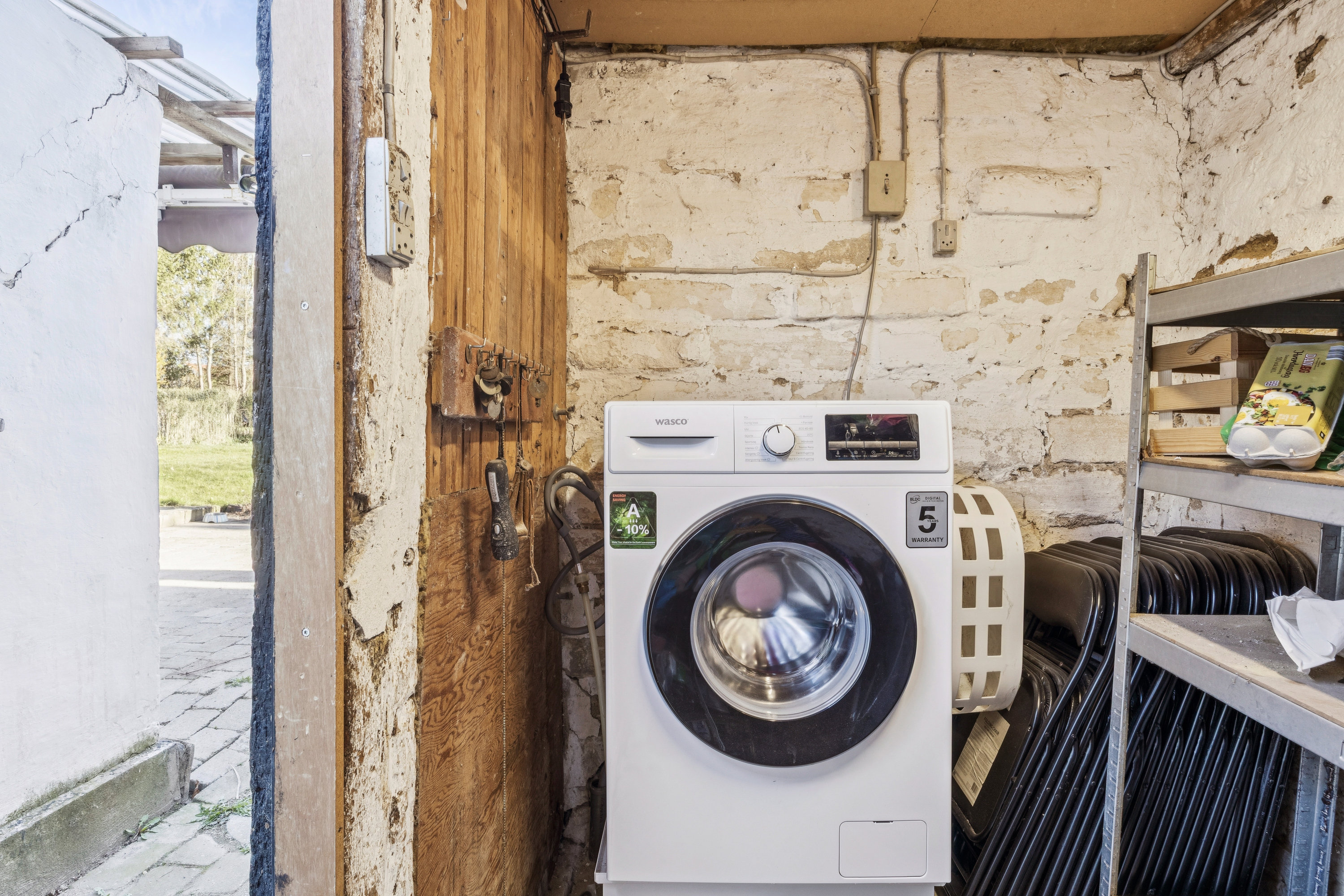 Fremhævet vaskerum billede i fuldskærmstilstand. Billede af Strøby Bygade 53, 4671 Strøby