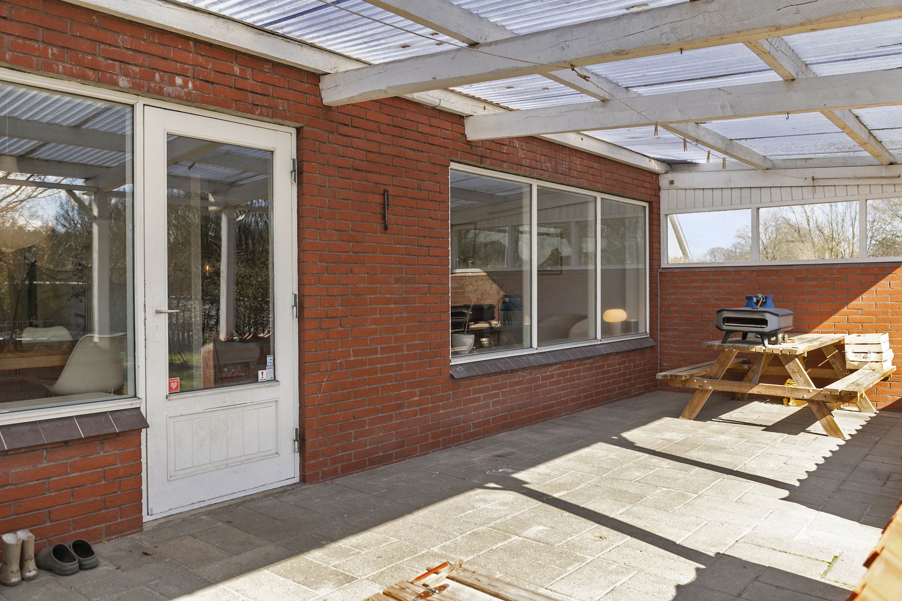 Fremhævet overdækket terrasse billede i fuldskærmstilstand. Billede af Holkebjergvej 3, Sanderum, 5250 Odense SV