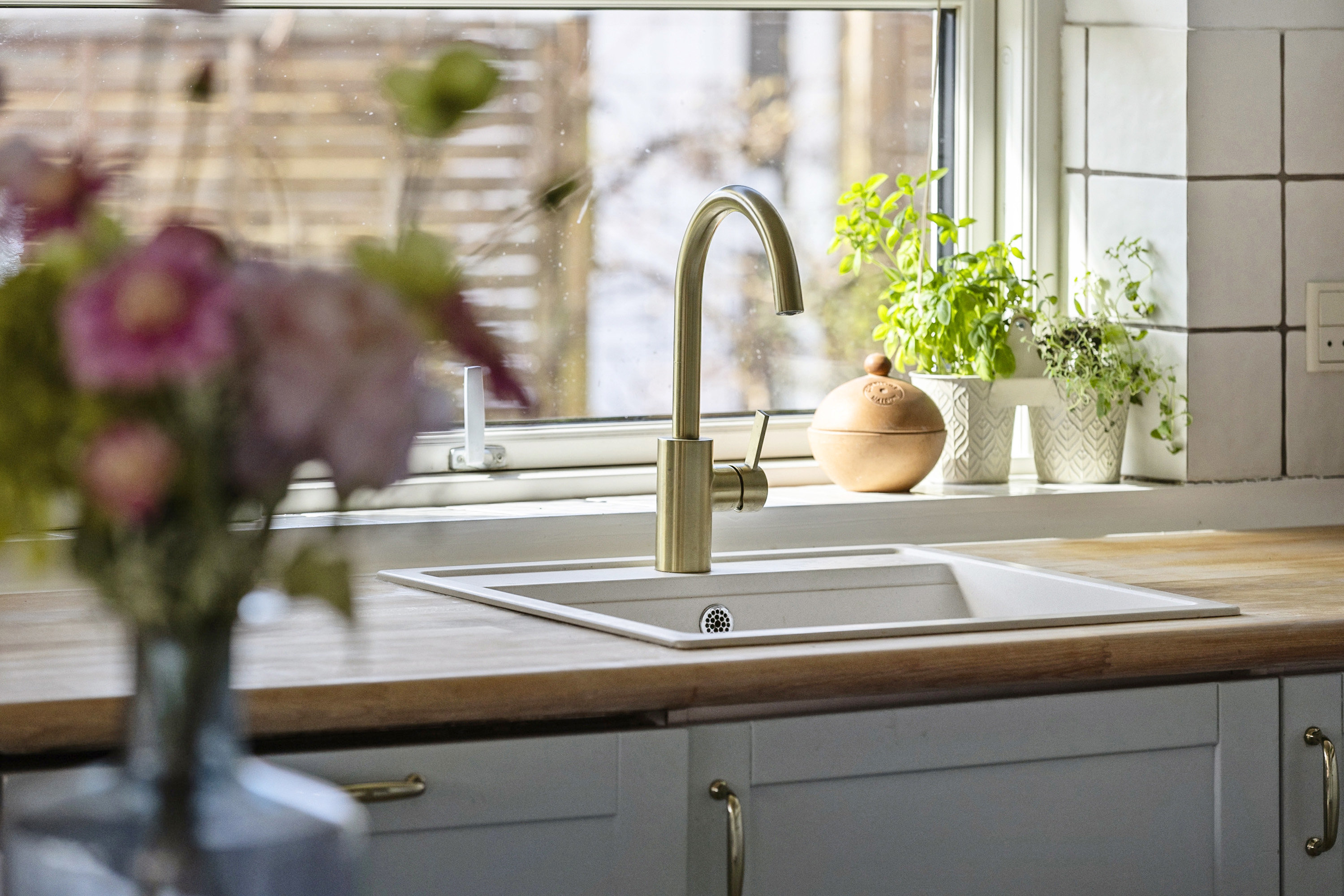 Fremhævet køkken billede i fuldskærmstilstand. Billede af Holkebjergvej 3, Sanderum, 5250 Odense SV