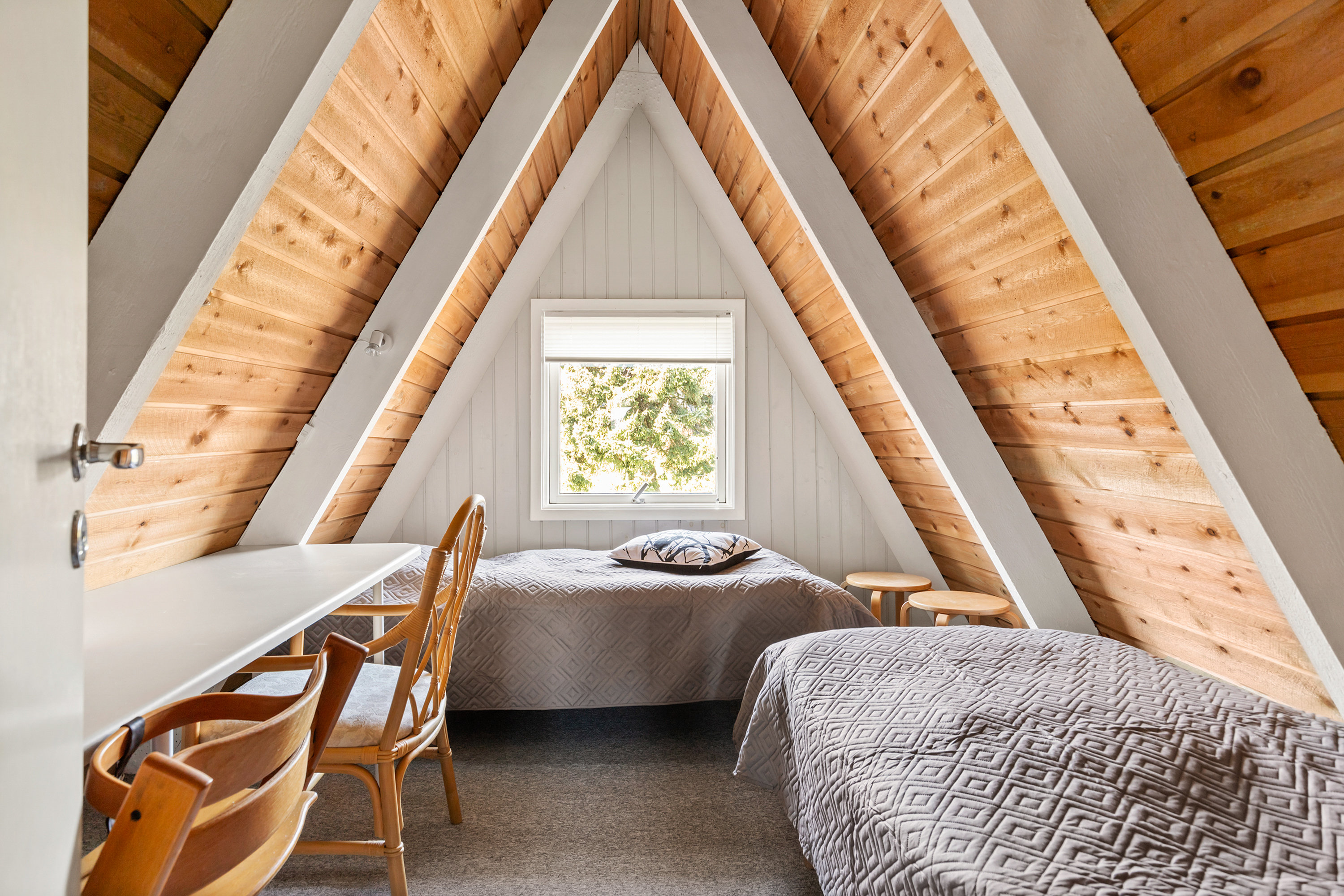 Fremhævet soveværelse billede i fuldskærmstilstand. Billede af Golfsvinget 127, Gatten, 9640 Farsø