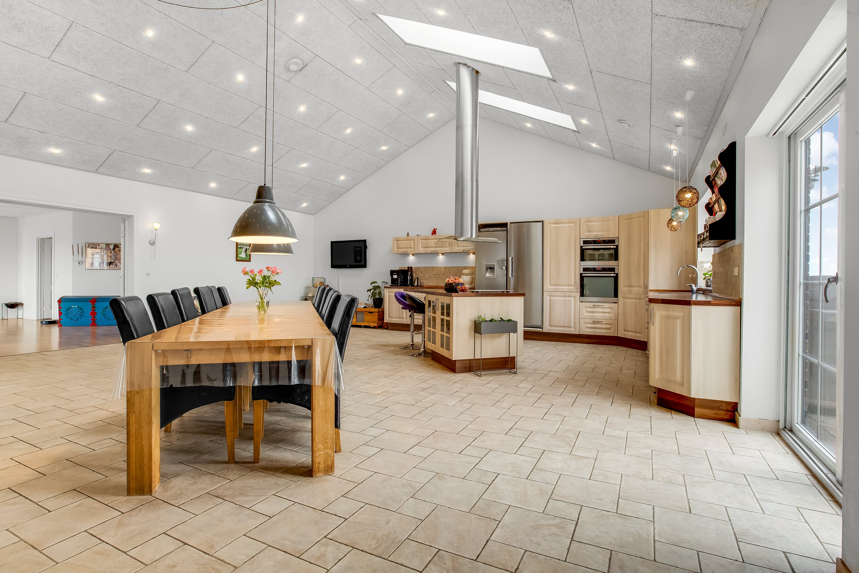 Fremhævet køkken alrum billede i fuldskærmstilstand. Billede af Kyllinghusvej 1, Sdr Hvam, 7500 Holstebro