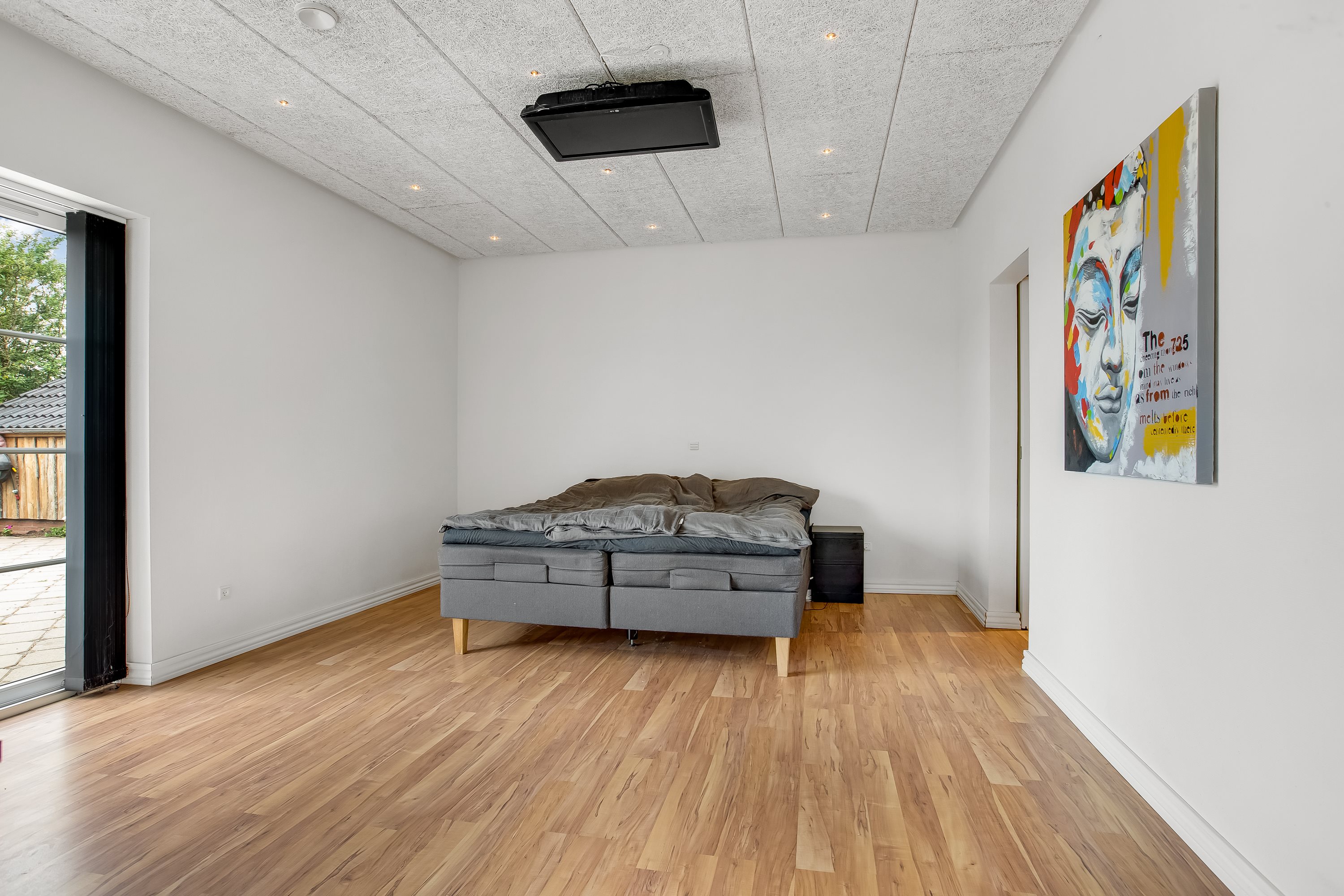 Fremhævet soveværelse billede i fuldskærmstilstand. Billede af Kyllinghusvej 1, Sdr Hvam, 7500 Holstebro