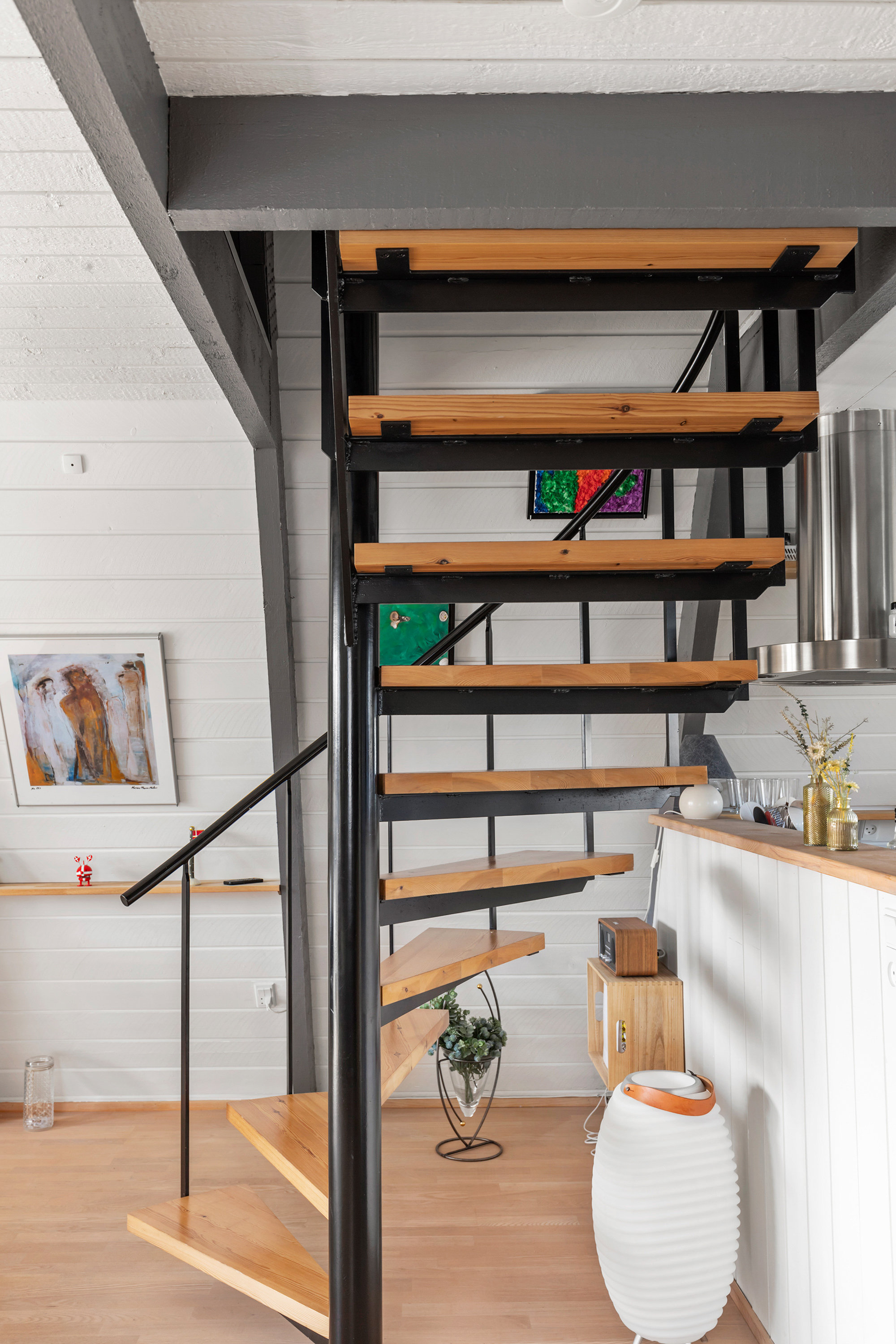 Fremhævet trappe billede i fuldskærmstilstand. Billede af Golfsvinget 279, Gatten, 9640 Farsø