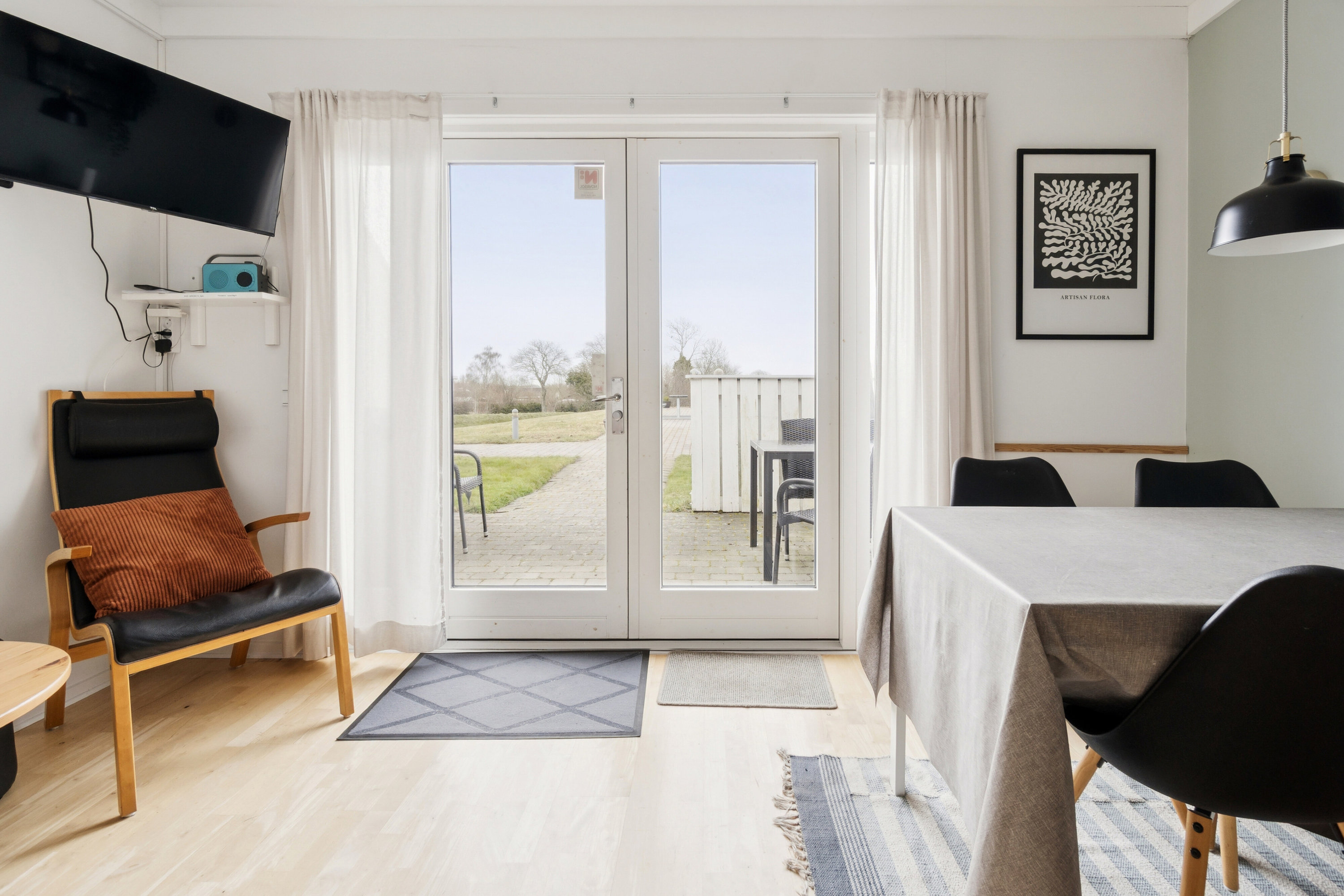 Fremhævet stue billede i fuldskærmstilstand. Billede af Haregade 14, 7., Aakirkeby, 3720 Aakirkeby