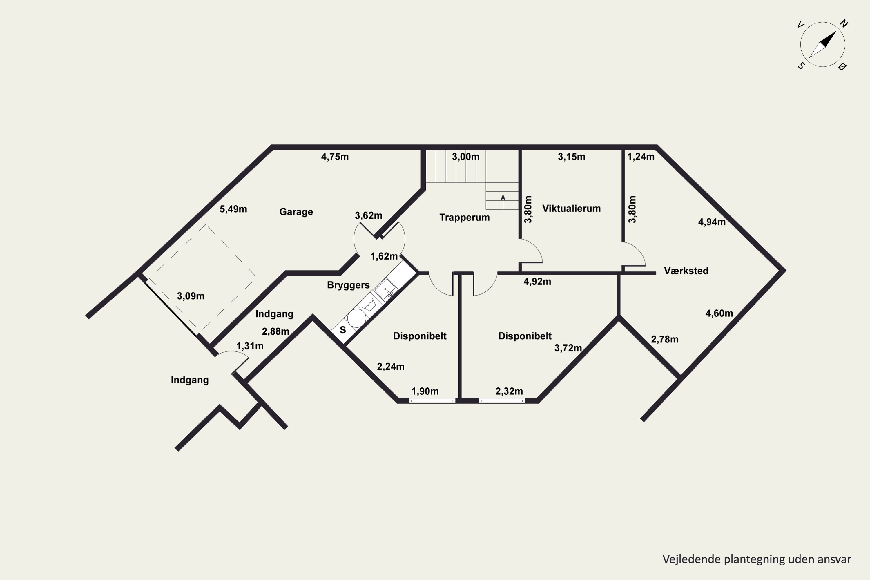 Plantegninger billede af Fyrbakken 8, 9500 Hobro