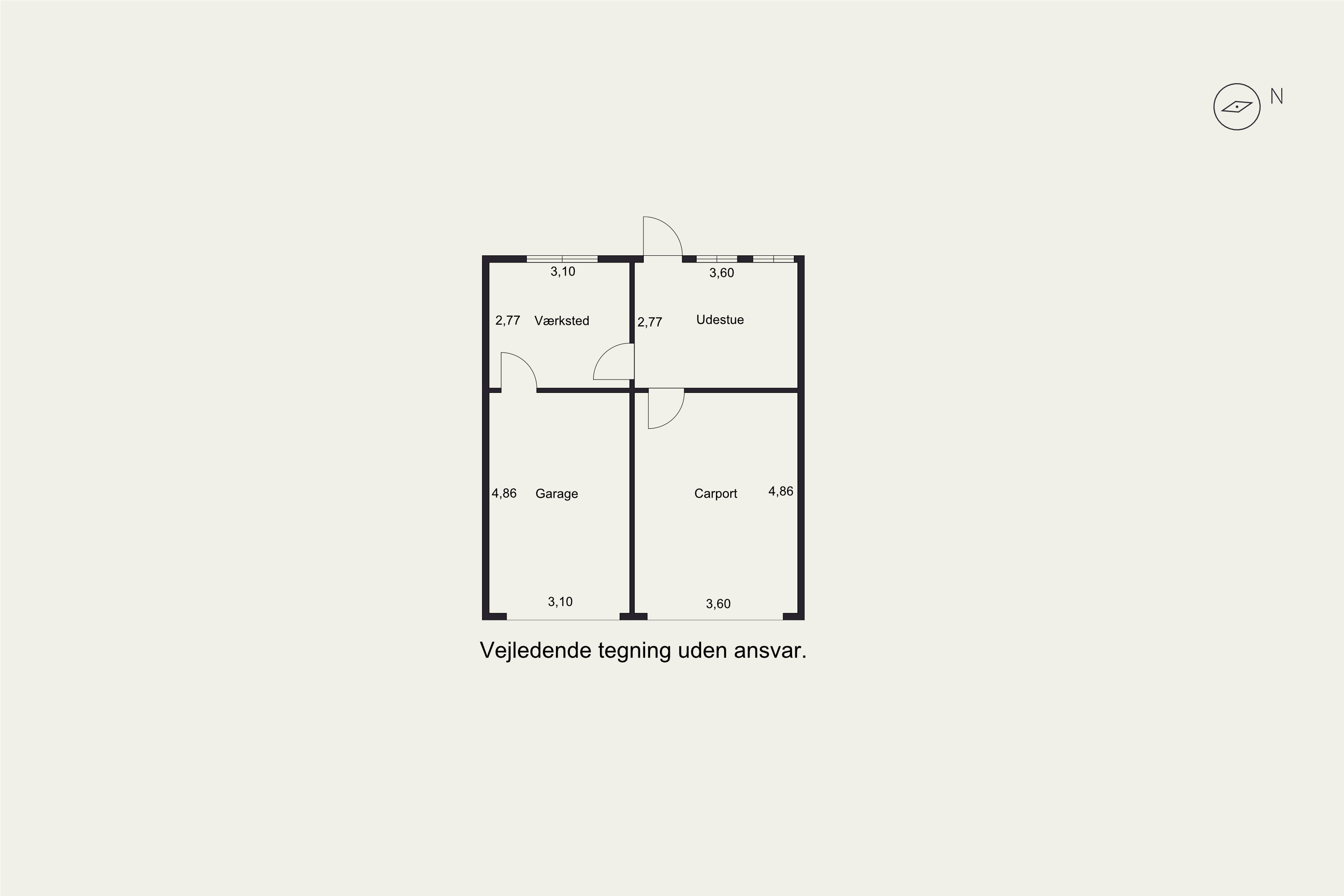 Plantegninger billede af Birkevænget 51, 6541 Bevtoft