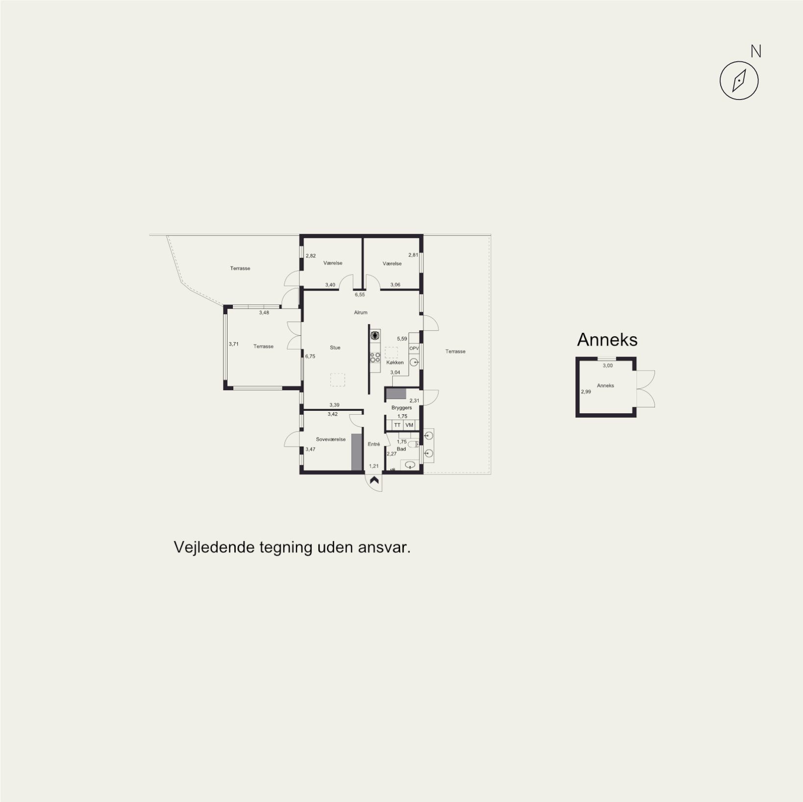 Plantegninger billede af Liljevænget 19, 8700 Horsens