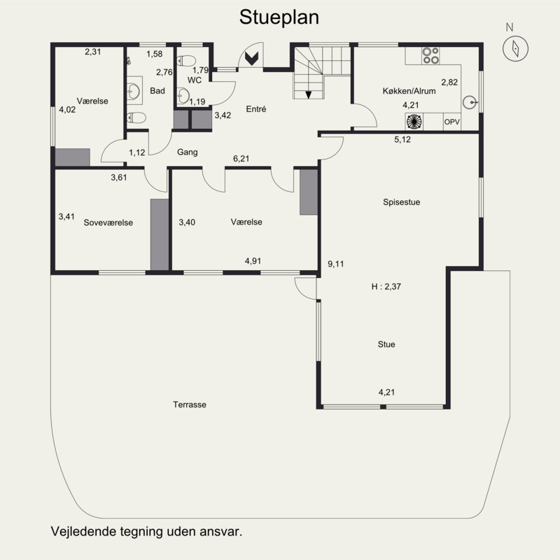 Plantegninger billede af Dagnæs Boulevard 68, 8700 Horsens