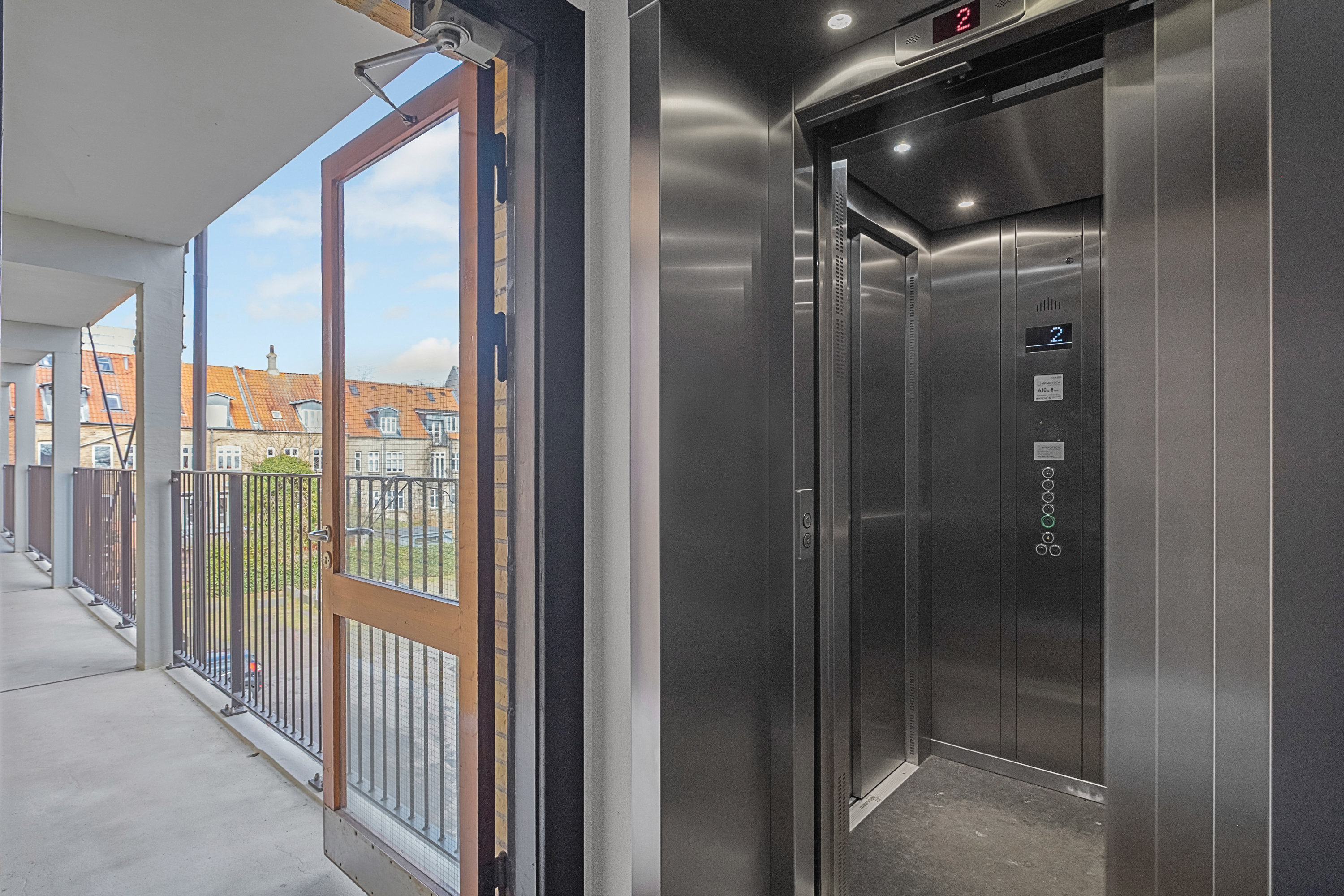 Fremhævet elevator billede i fuldskærmstilstand. Billede af Grønnegade 82, 2. 13., 8000 Aarhus C
