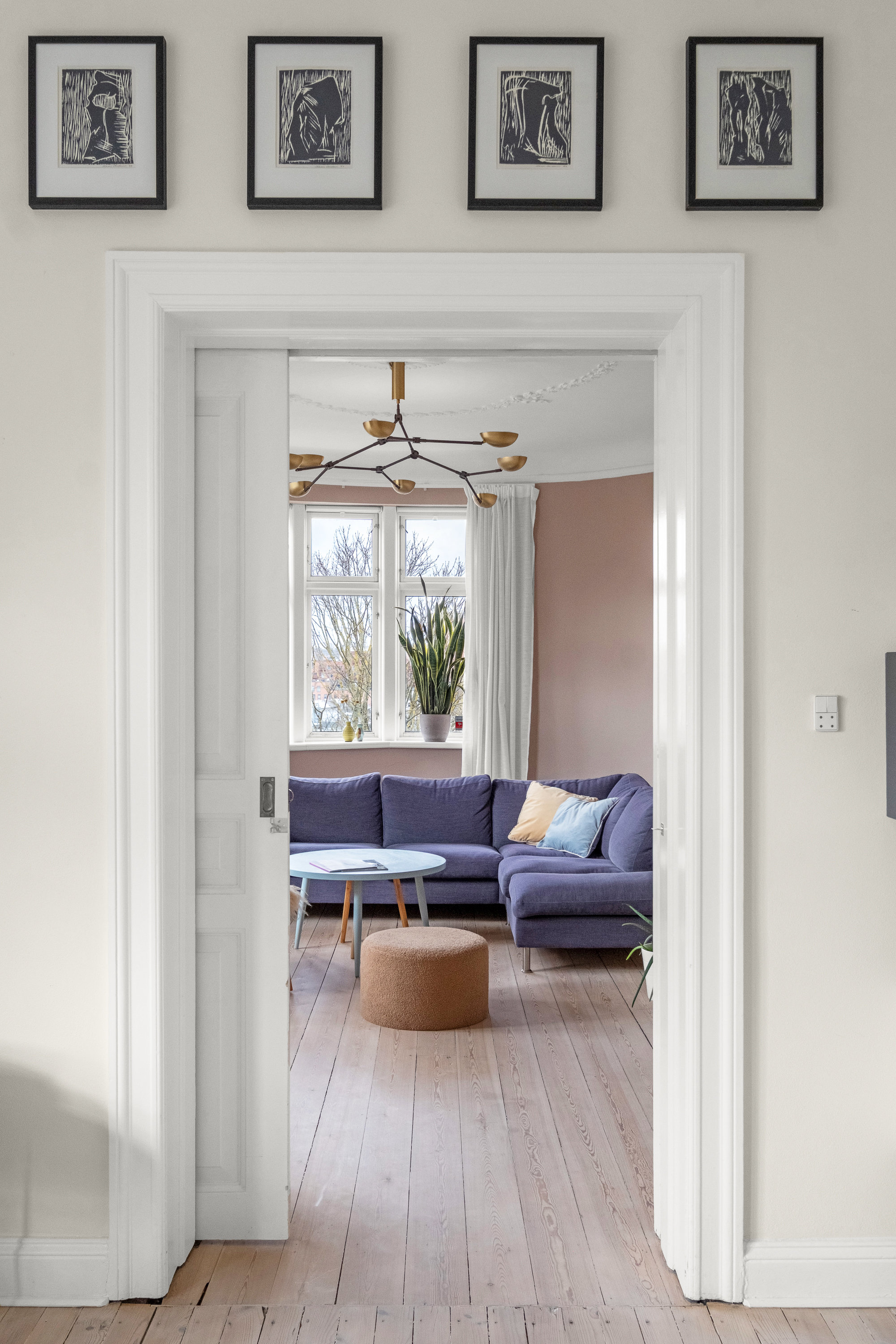 Fremhævet stue billede i fuldskærmstilstand. Billede af Ewaldsgade 14, 3. tv., 8000 Aarhus C