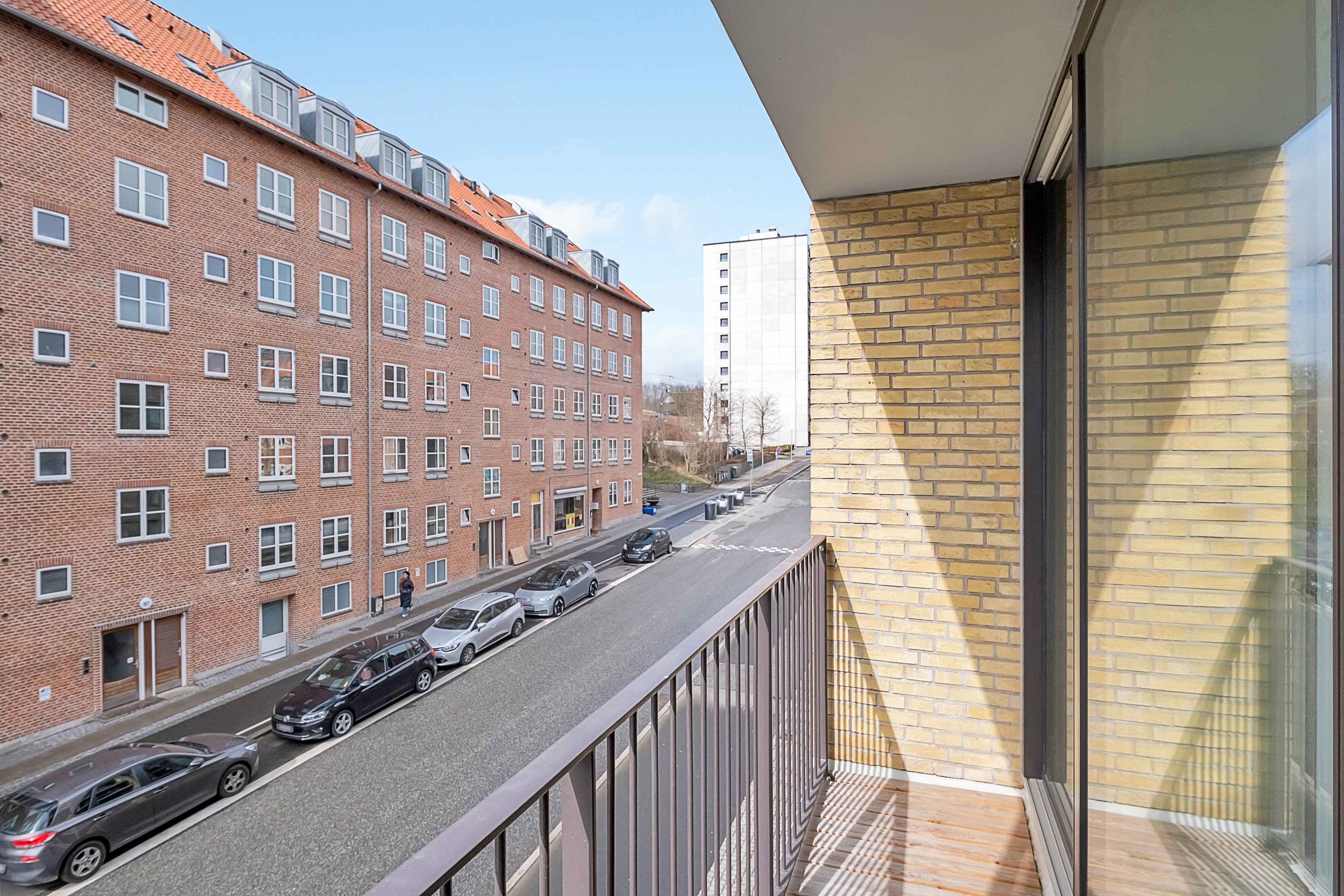 Fremhævet altan billede i fuldskærmstilstand. Billede af Grønnegade 82, 2. 13., 8000 Aarhus C