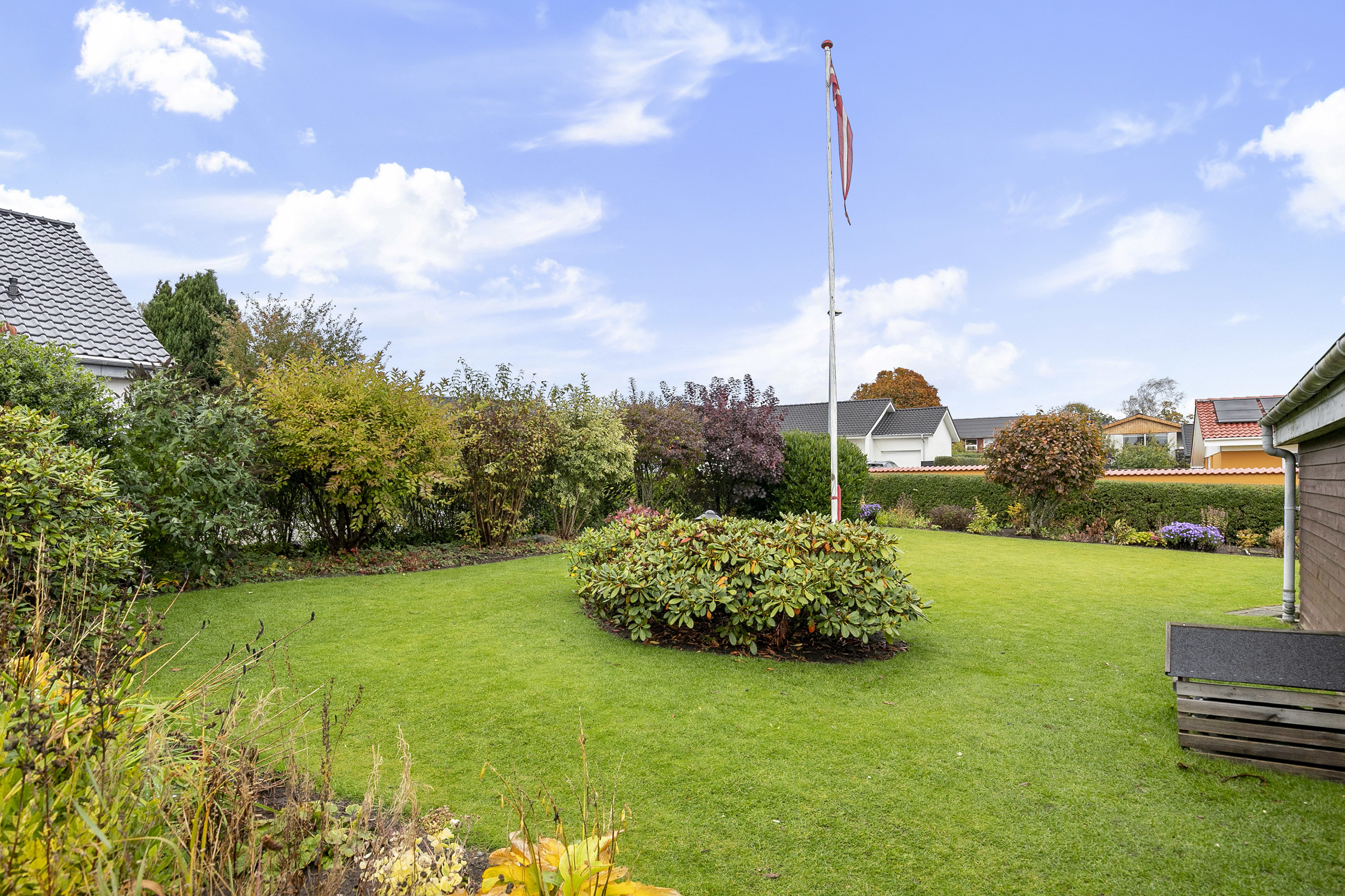 Fremhævet have billede i fuldskærmstilstand. Billede af Vestervænget 8, 9530 Støvring