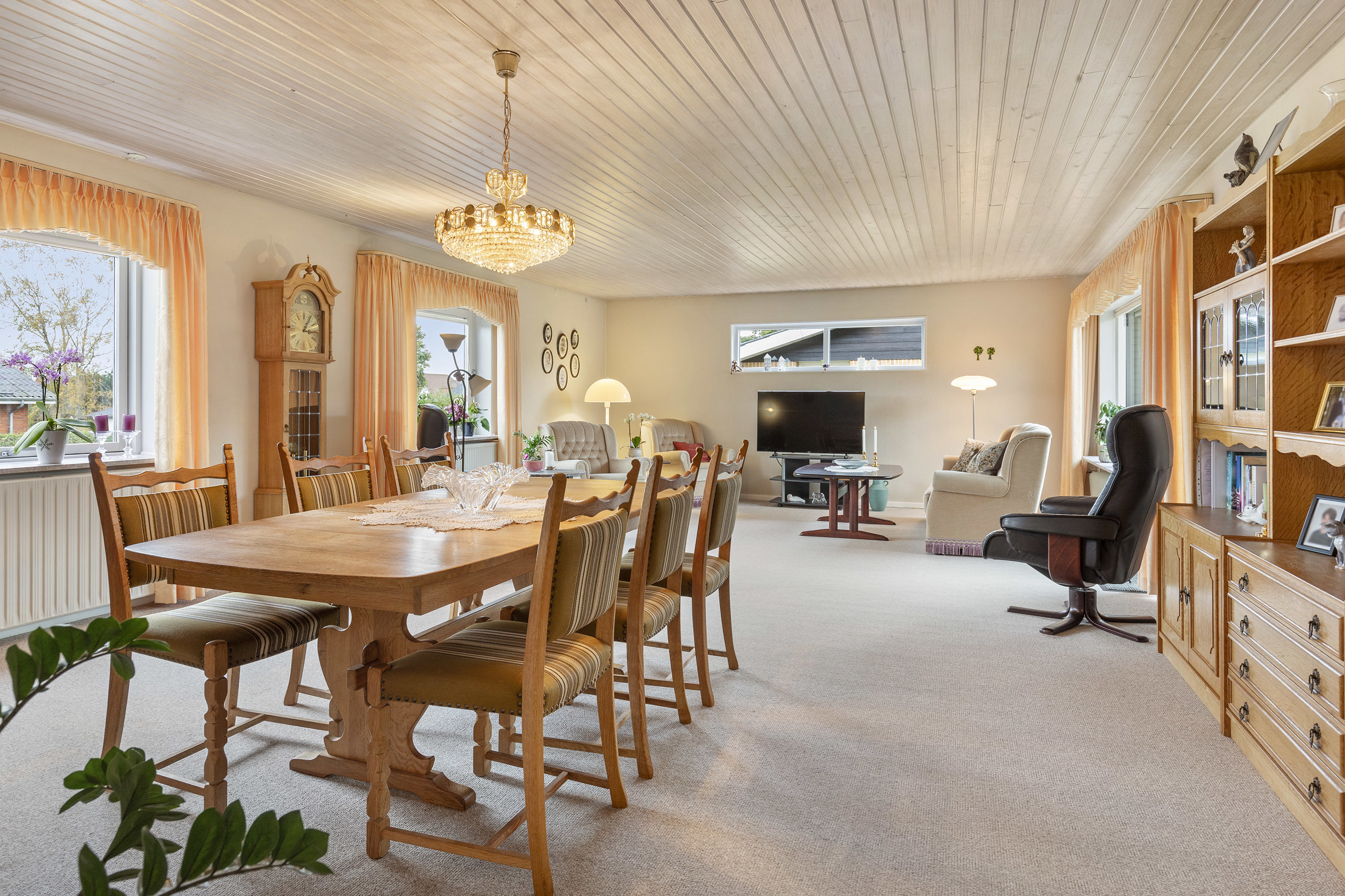 Fremhævet stue billede i fuldskærmstilstand. Billede af Vestervænget 8, 9530 Støvring