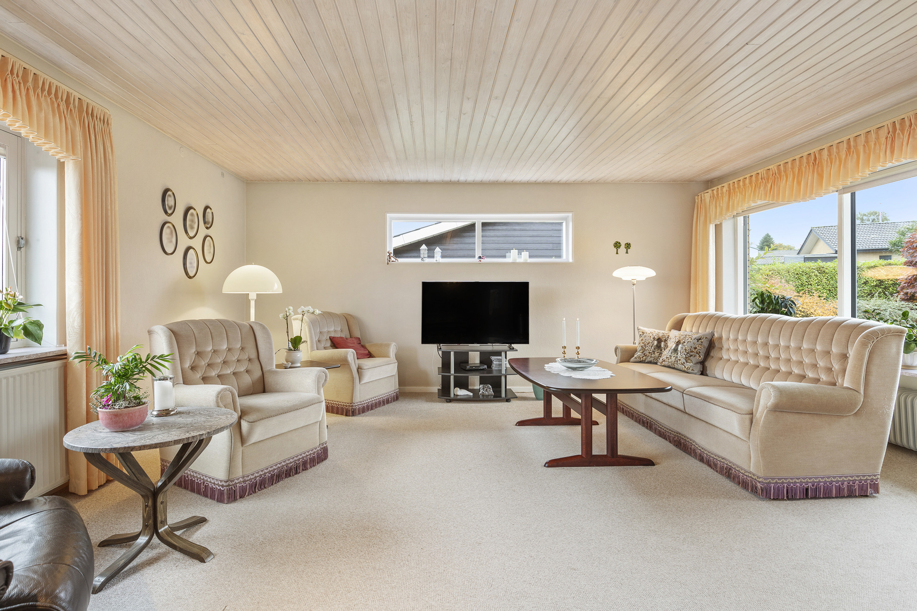 Fremhævet stue billede i fuldskærmstilstand. Billede af Vestervænget 8, 9530 Støvring