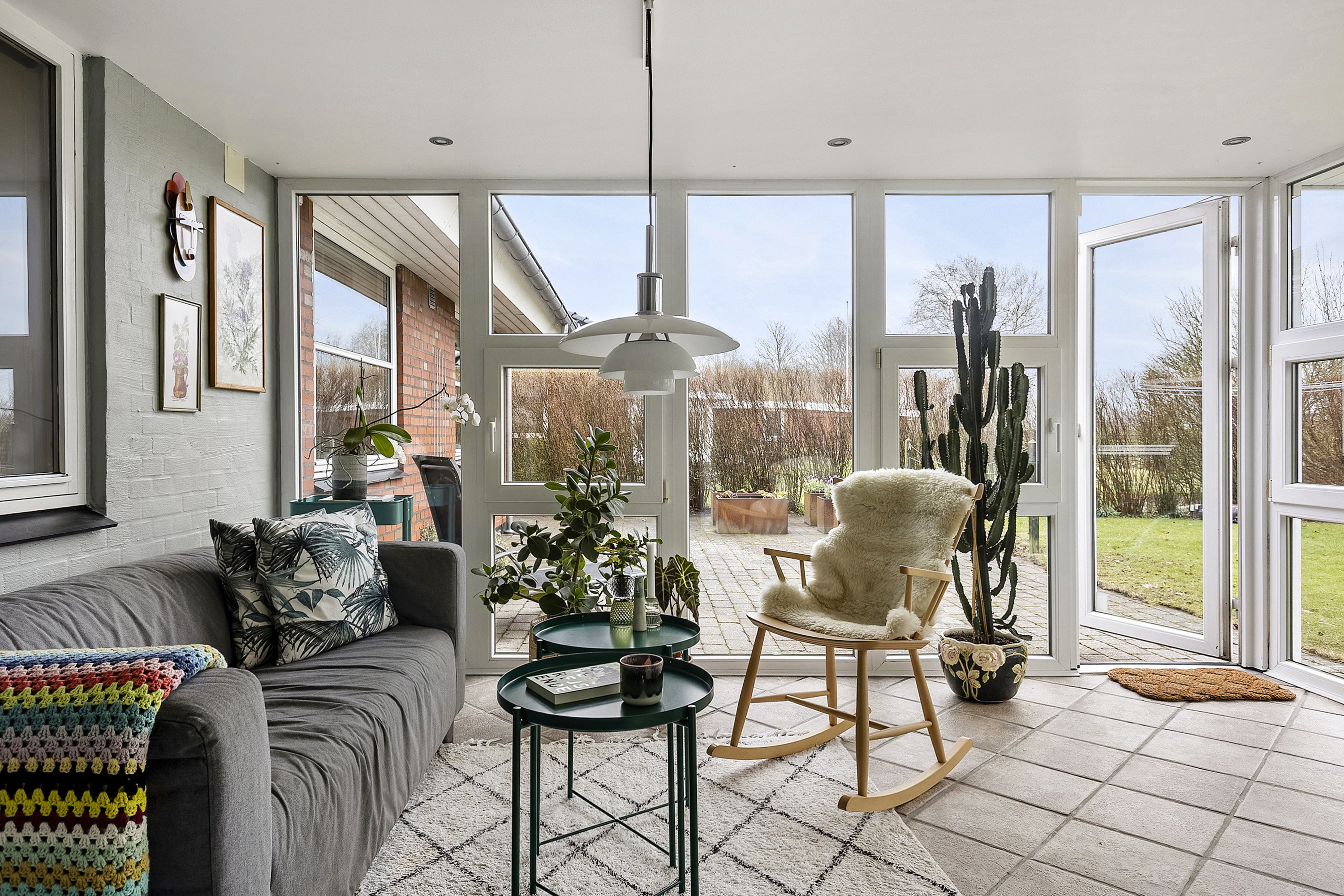 Fremhævet udestue billede i fuldskærmstilstand. Billede af Kystbækvej 4, Holsted St, 6670 Holsted