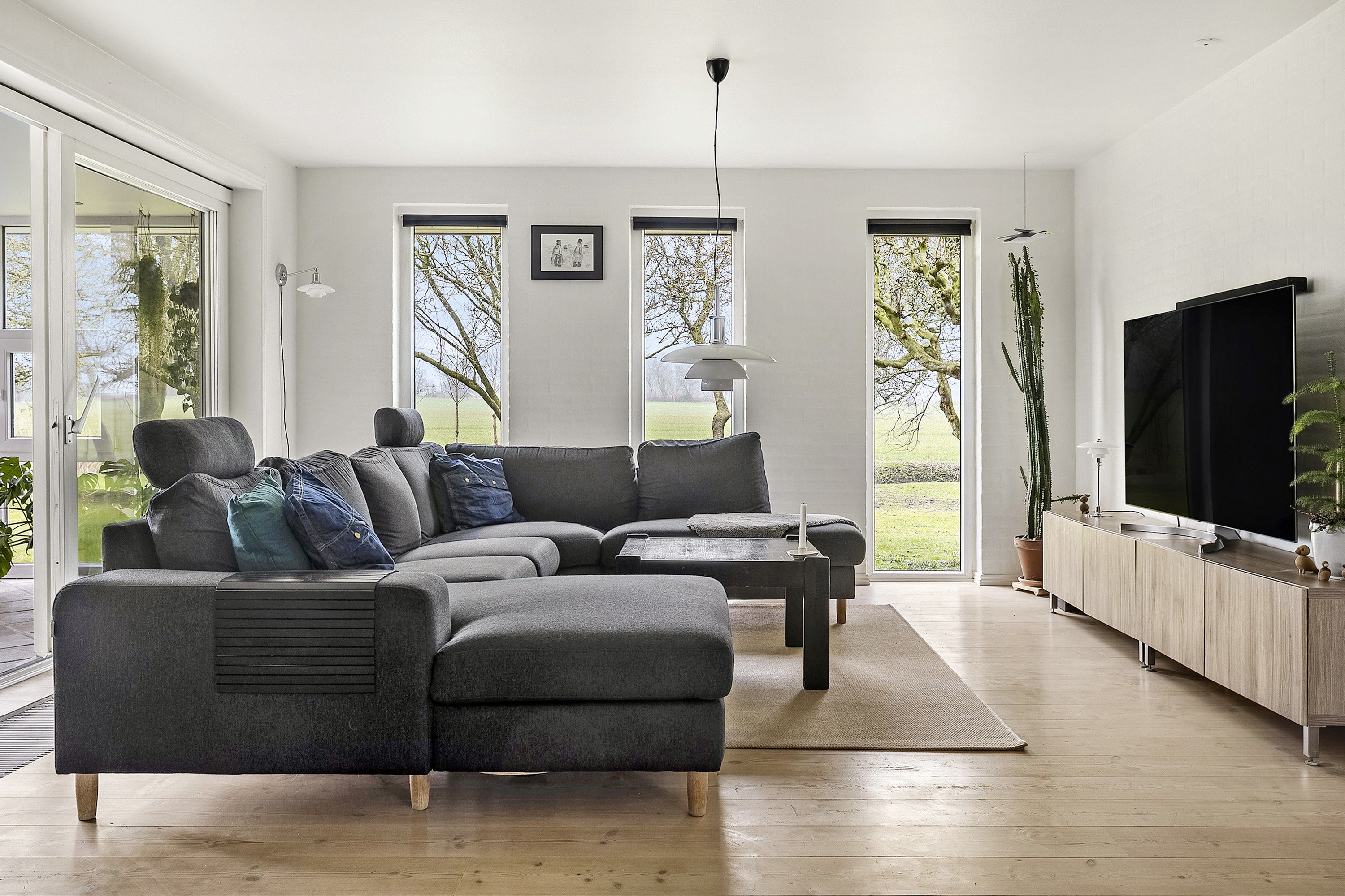 Fremhævet stue billede i fuldskærmstilstand. Billede af Kystbækvej 4, Holsted St, 6670 Holsted