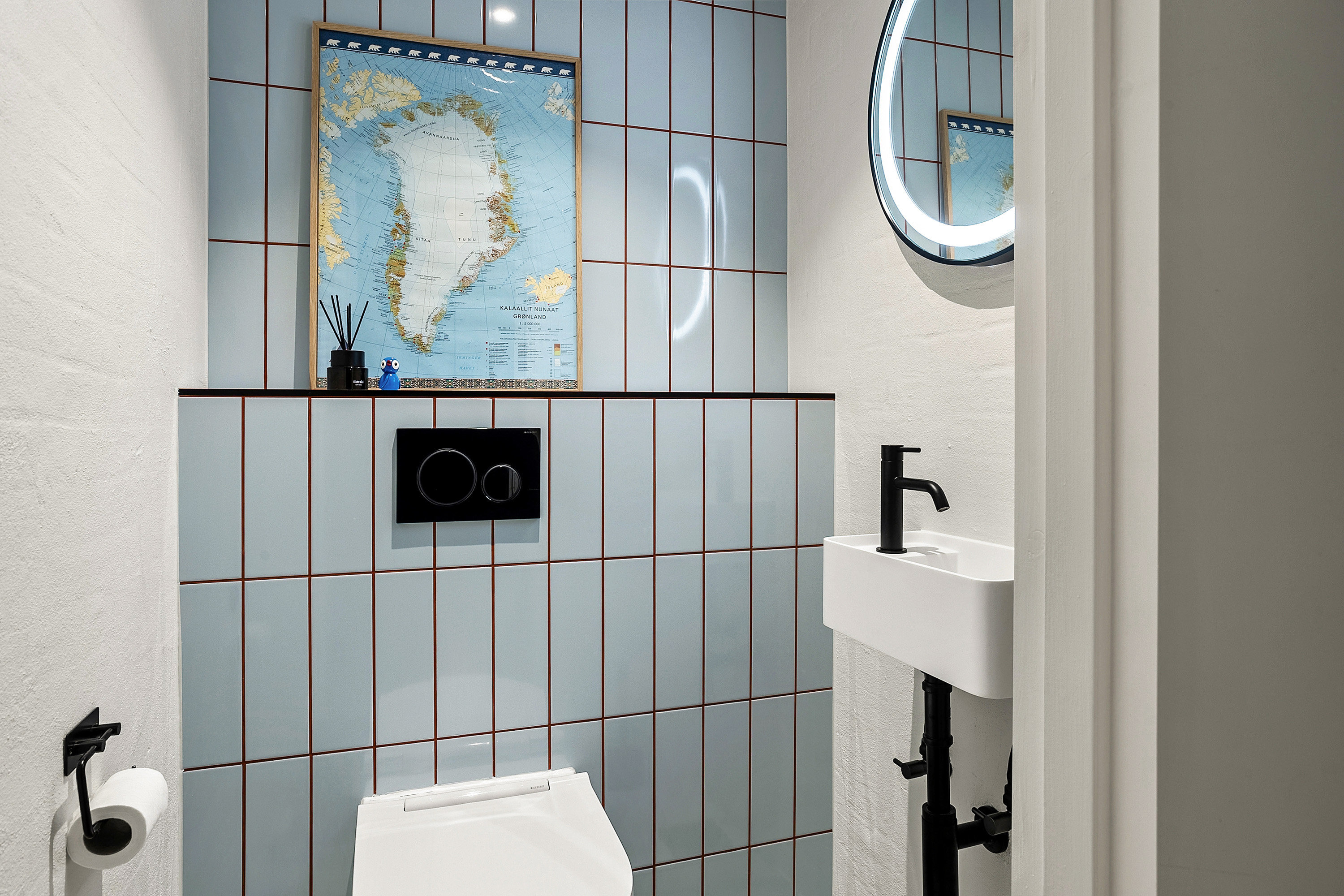 Fremhævet gæstetoilet billede i fuldskærmstilstand. Billede af Kystbækvej 4, Holsted St, 6670 Holsted