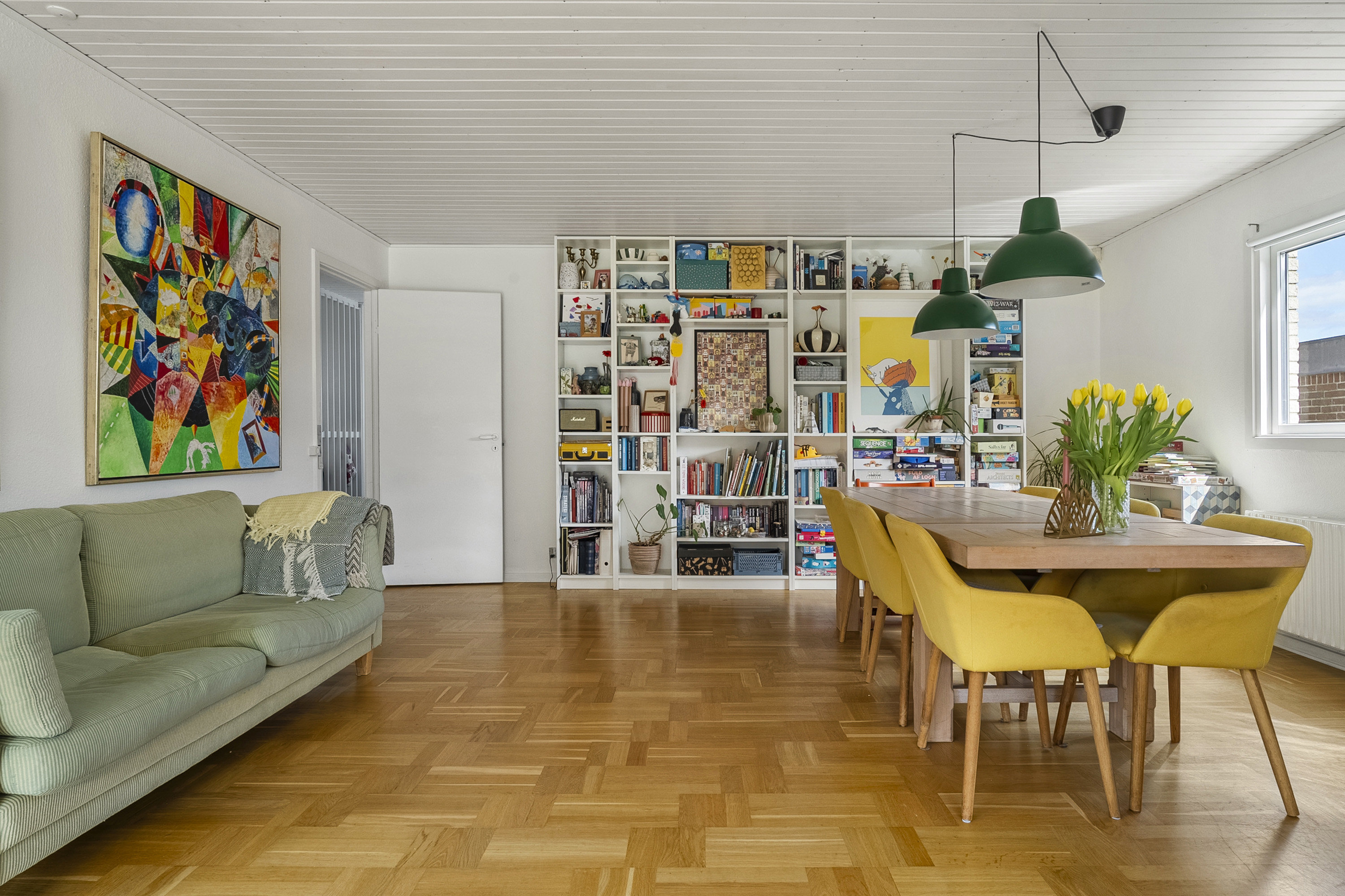 Fremhævet spisestue billede i fuldskærmstilstand. Billede af Dagnæs Boulevard 68, 8700 Horsens