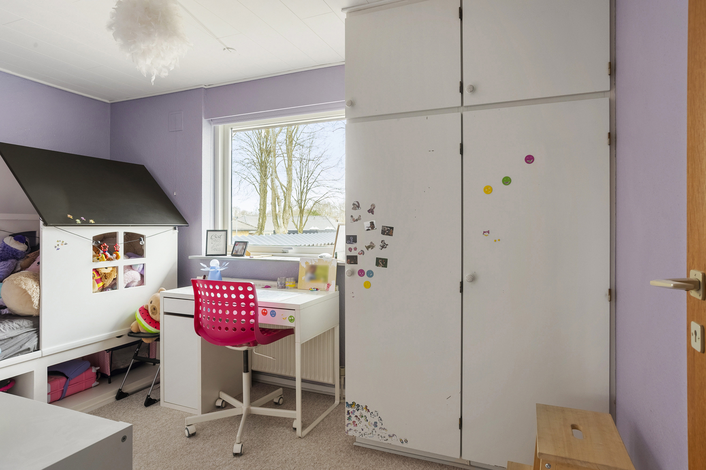 Fremhævet børneværelse billede i fuldskærmstilstand. Billede af Søparken 22, 6580 Vamdrup