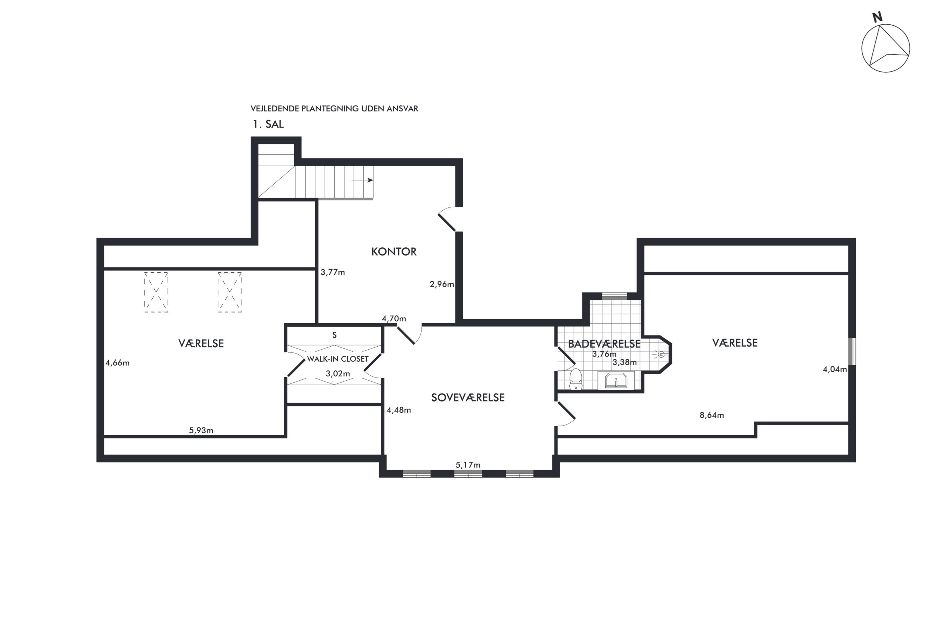 Plantegninger billede af Thomasmindevej 21, 9440 Aabybro