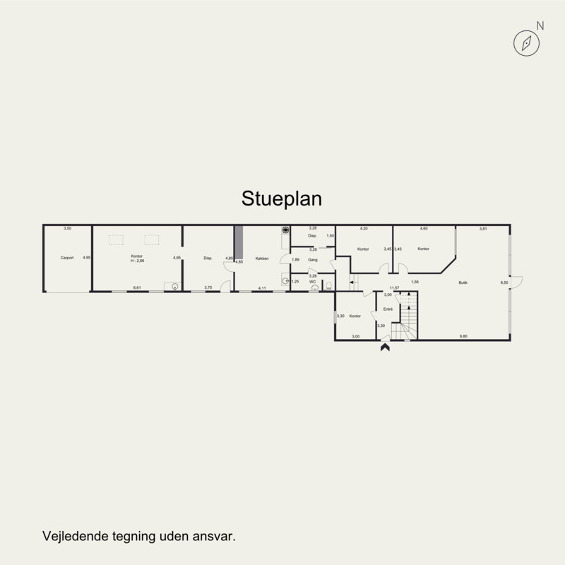 Plantegninger billede af Nørregade 33, 6600 Vejen