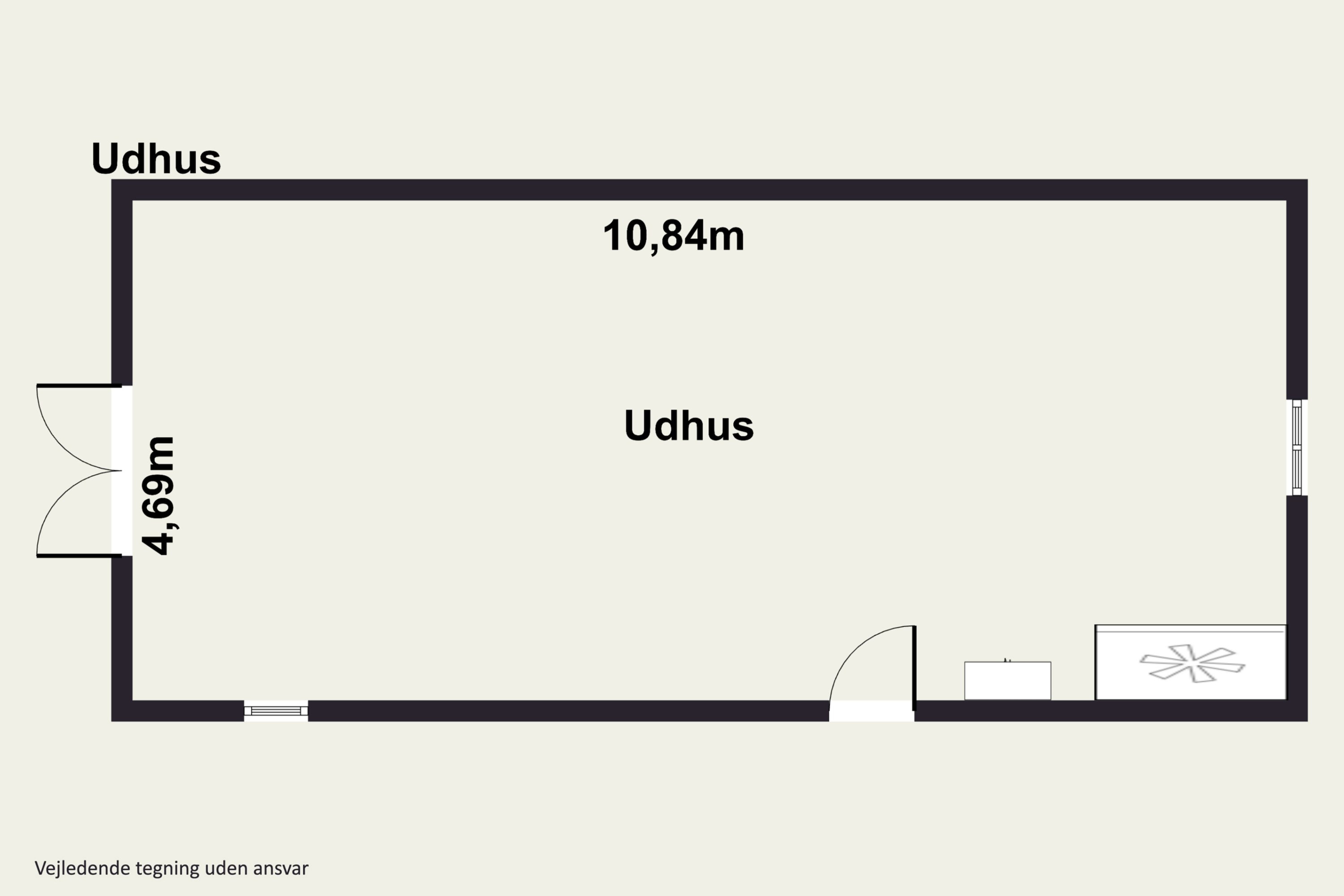 Plantegninger billede af Fuglsigvej 161, 9800 Hjørring