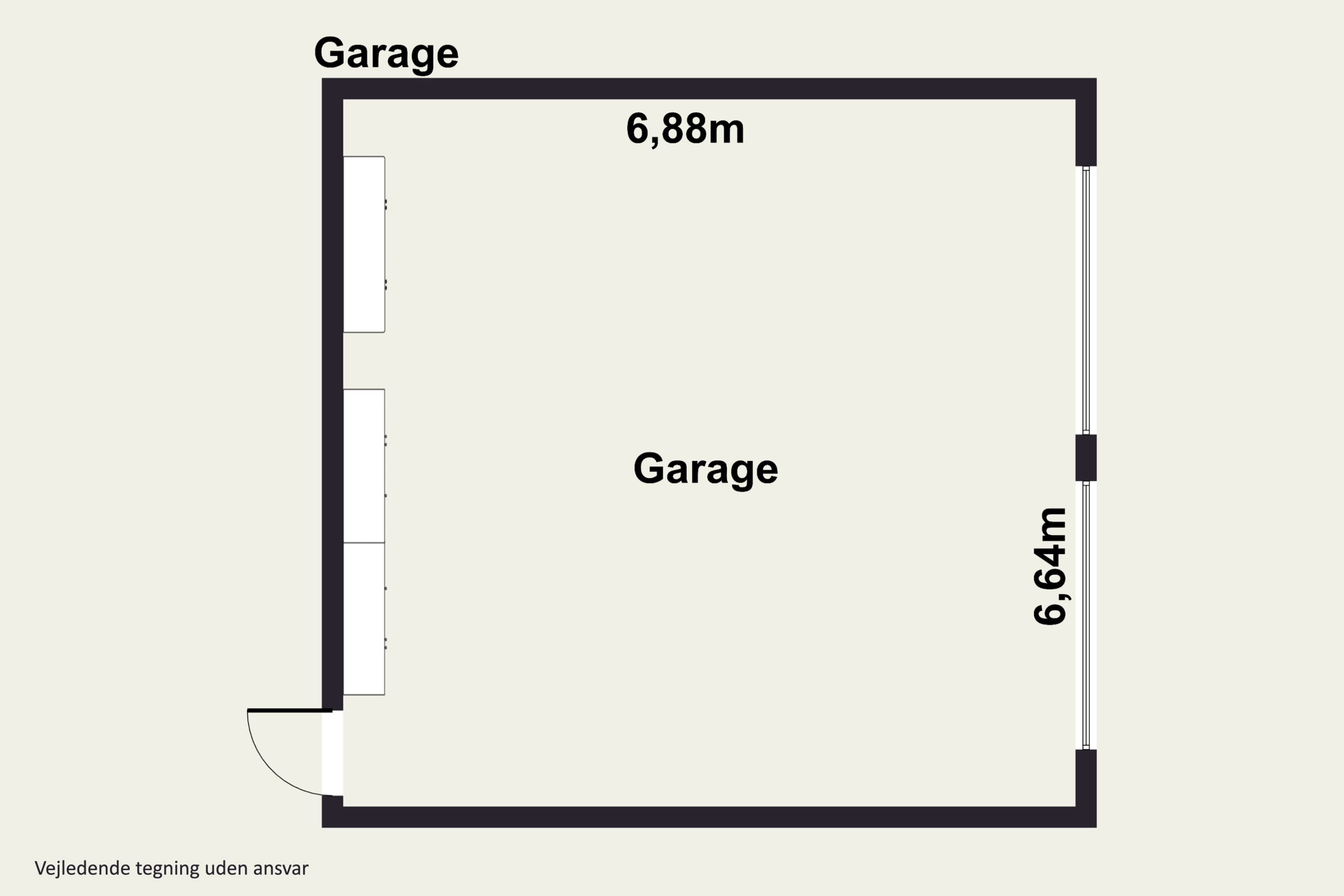 Plantegninger billede af Fuglsigvej 161, 9800 Hjørring