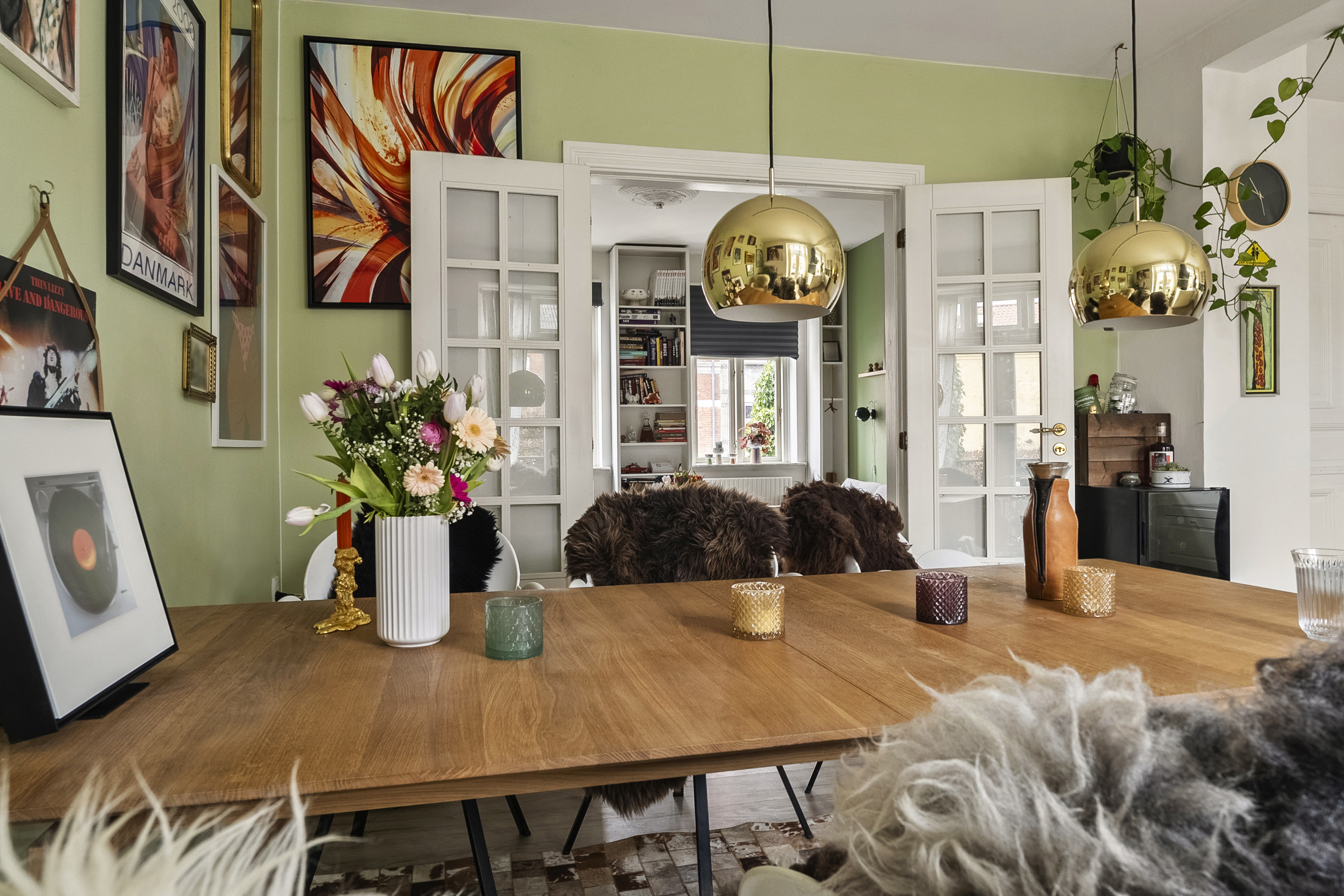 Fremhævet spisestue billede i fuldskærmstilstand. Billede af Ny Havnegade 55, 8700 Horsens