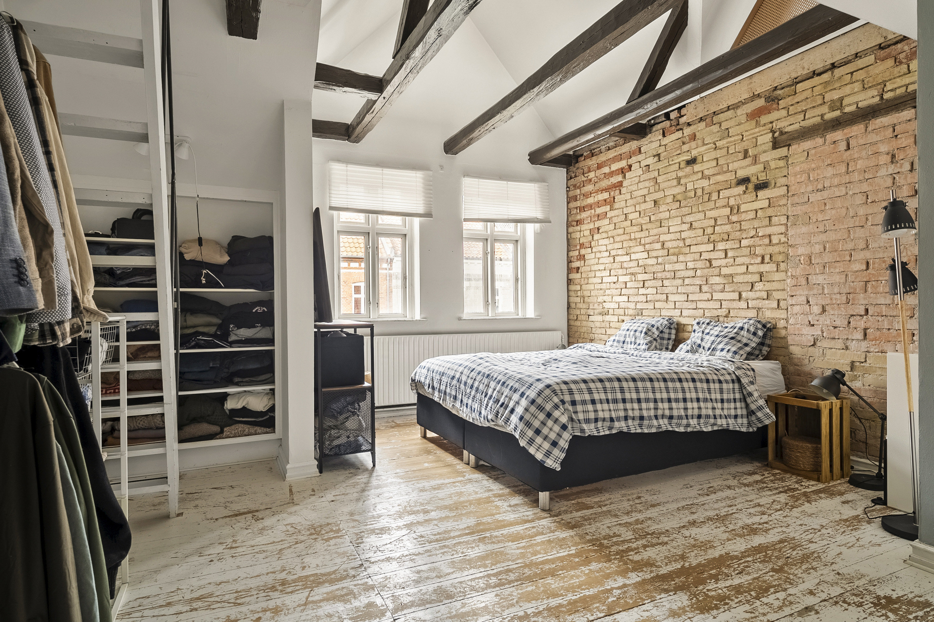 Fremhævet soveværelse billede i fuldskærmstilstand. Billede af Ny Havnegade 55, 8700 Horsens