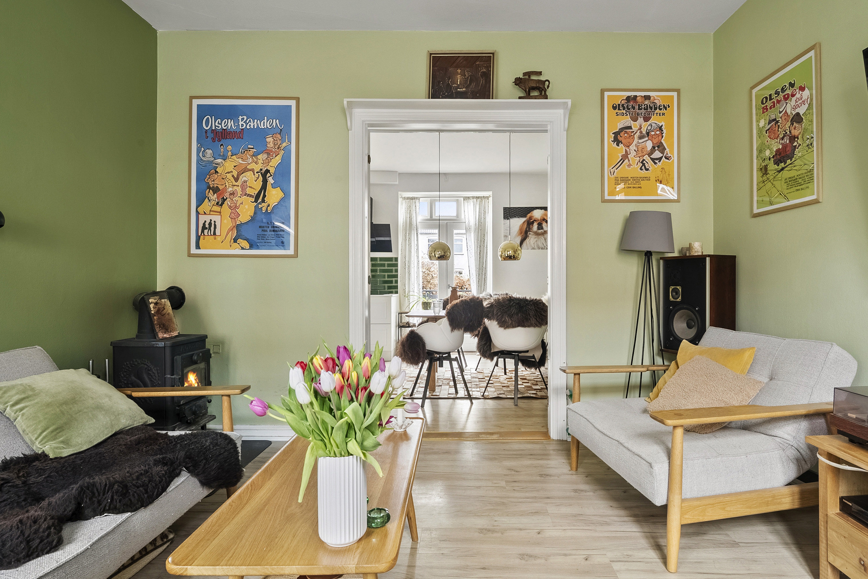 Fremhævet stue billede i fuldskærmstilstand. Billede af Ny Havnegade 55, 8700 Horsens