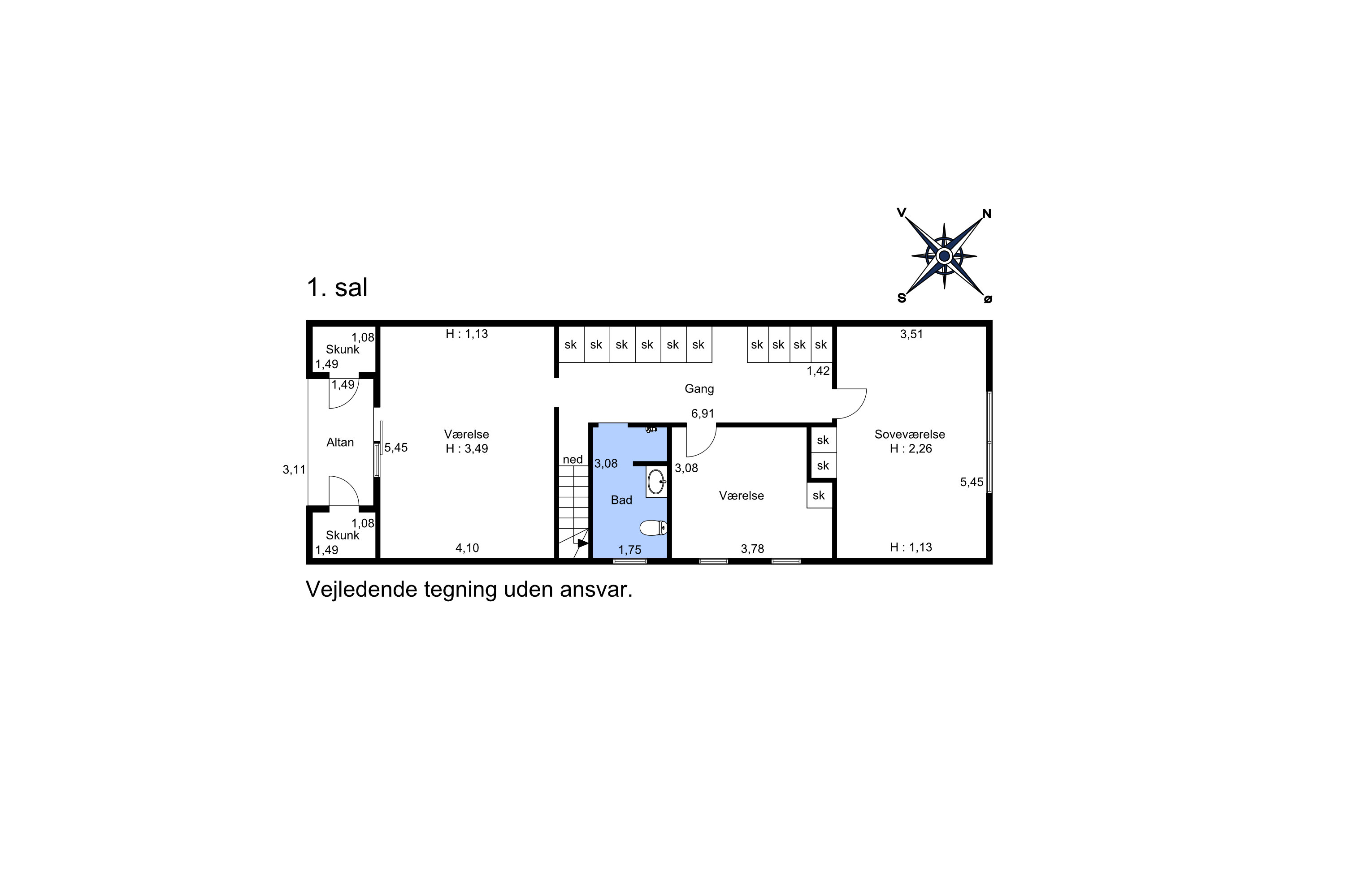 Plantegninger billede af Knuth Beckers Vej 4, 9200 Aalborg SV
