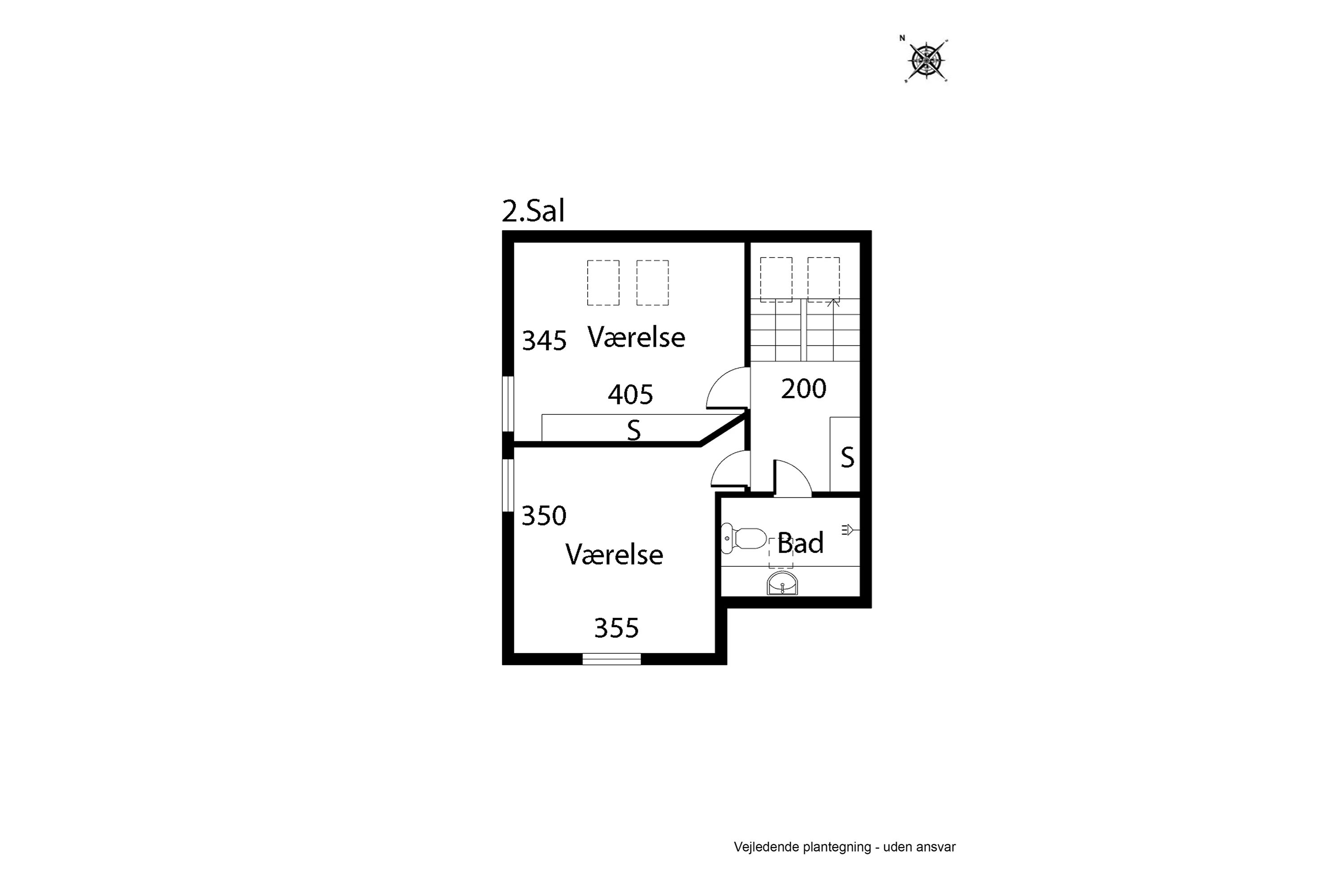 Plantegninger billede af Borgediget 33, 4000 Roskilde