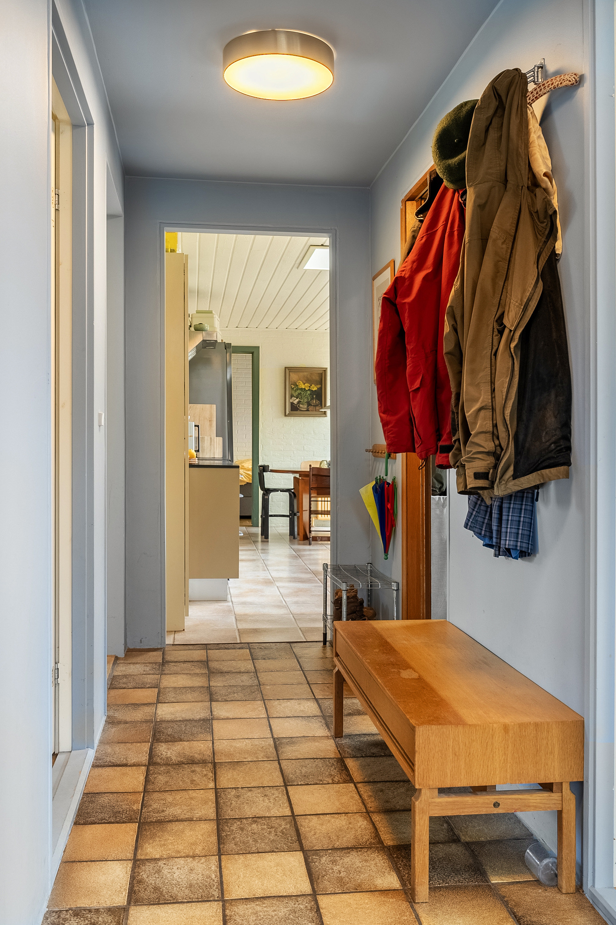 Fremhævet entré billede i fuldskærmstilstand. Billede af Liljevænget 19, 8700 Horsens