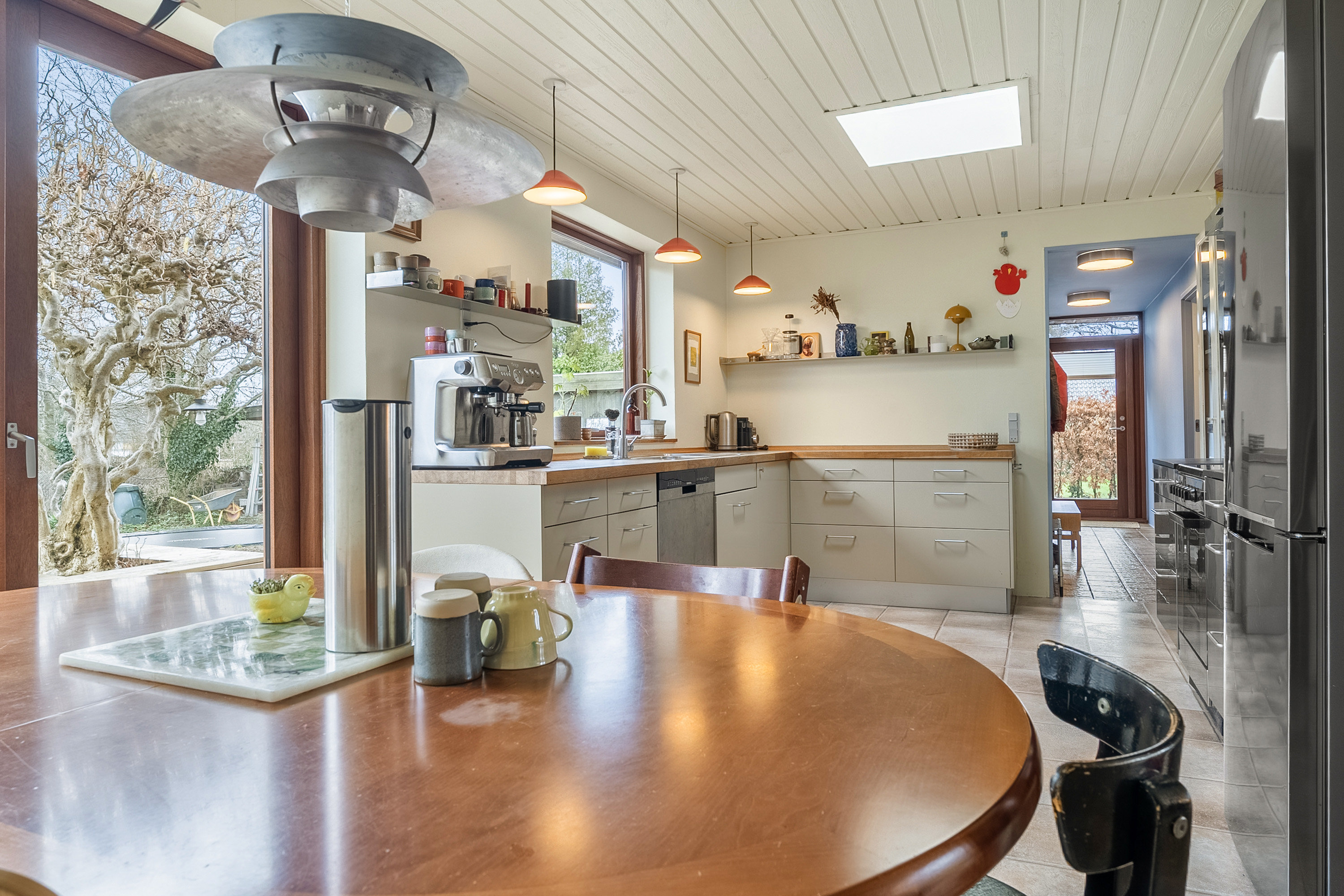 Fremhævet spisestue billede i fuldskærmstilstand. Billede af Liljevænget 19, 8700 Horsens