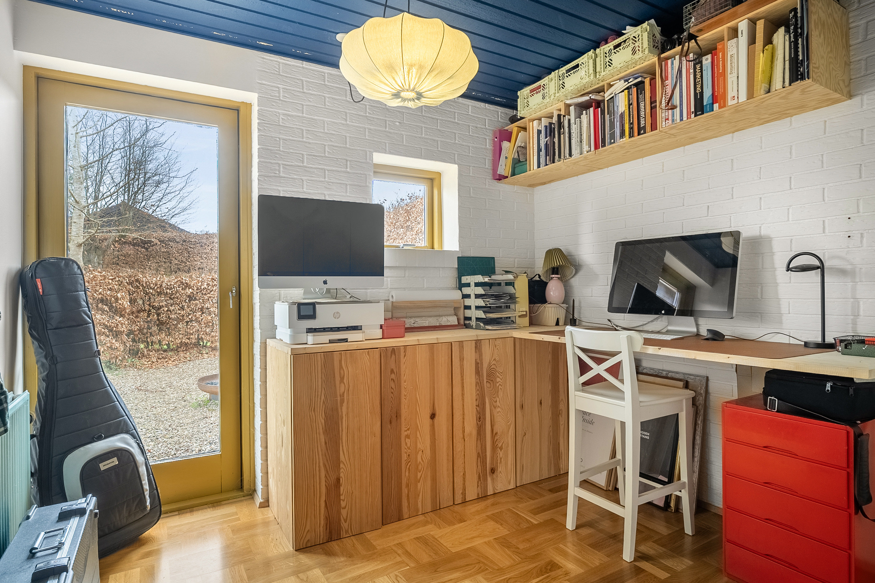 Fremhævet kontor billede i fuldskærmstilstand. Billede af Liljevænget 19, 8700 Horsens