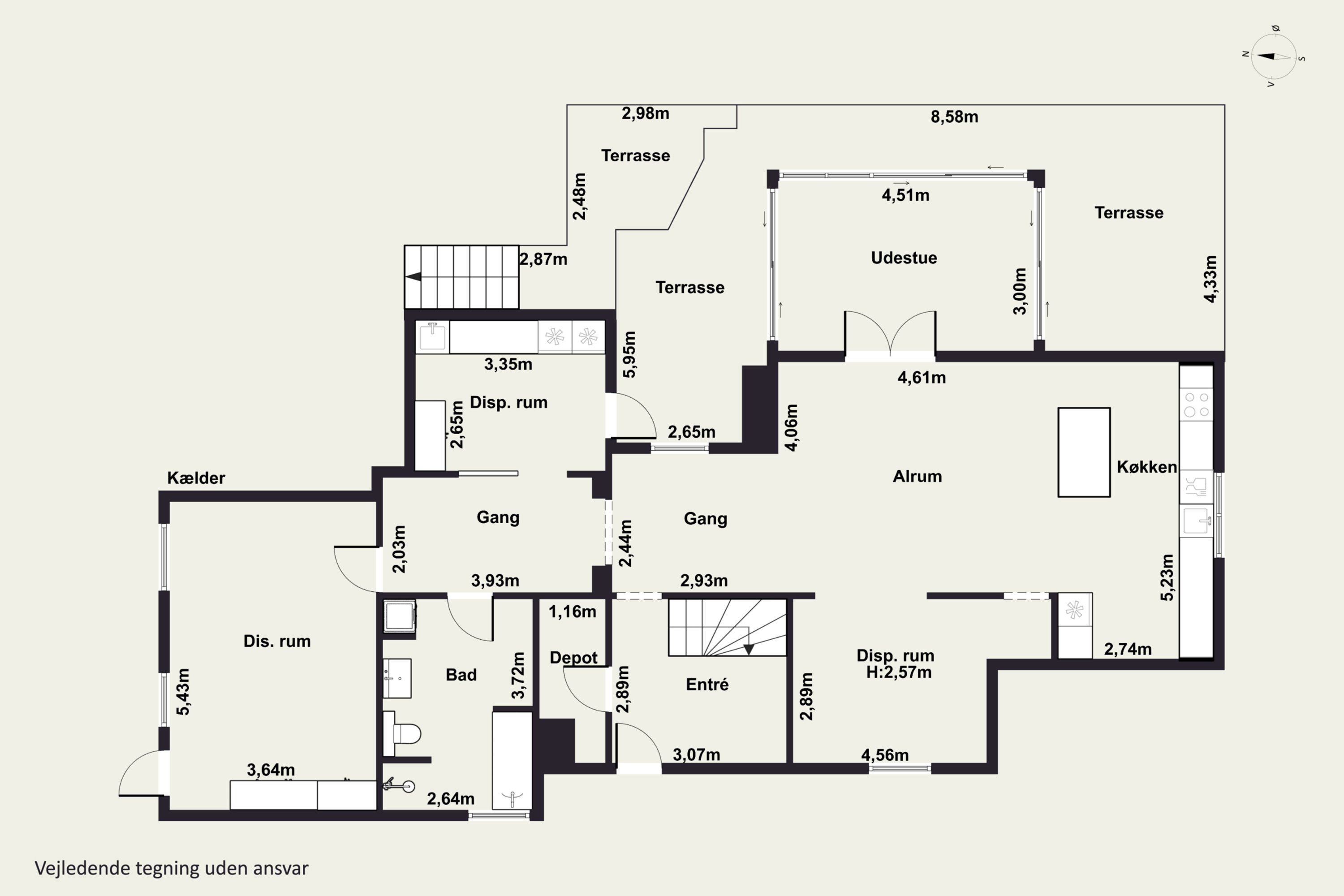 Plantegninger billede af Karise Alle 5, 2650 Hvidovre