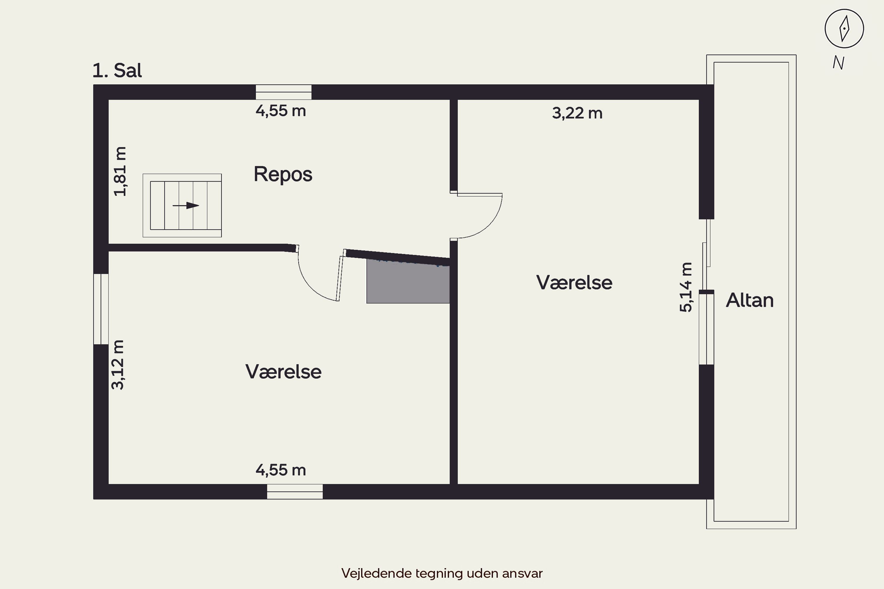 Plantegninger billede af Hjortebjergvej 12, Harndrup, 5463 Harndrup