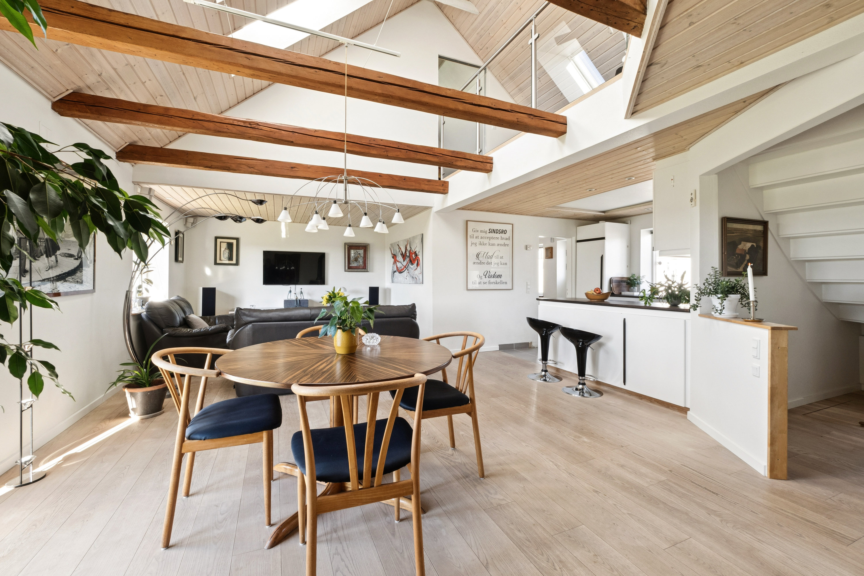 Fremhævet spisestue billede i fuldskærmstilstand. Billede af Sallingsundvej 94, Harre, 7870 Roslev
