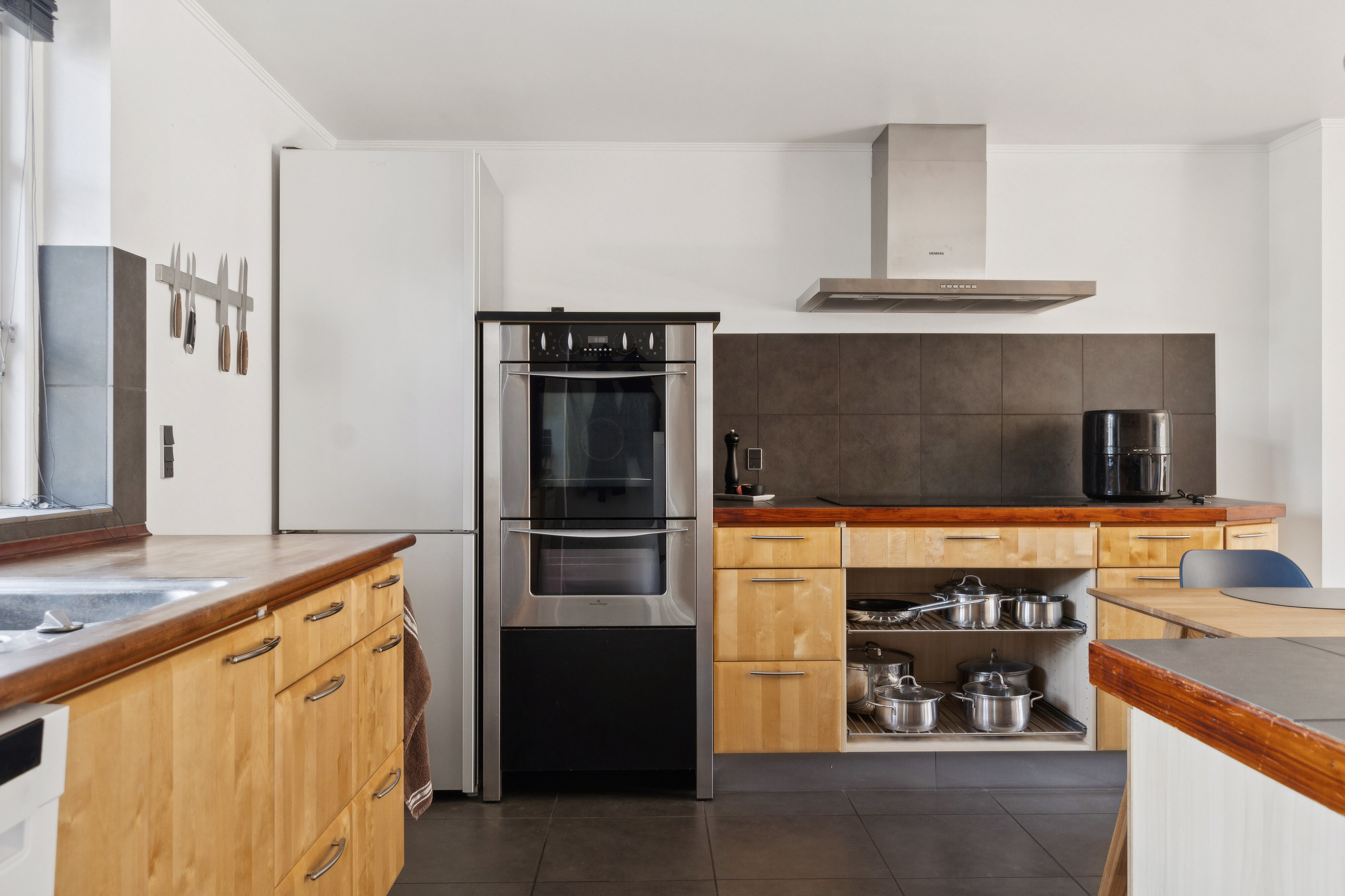 Fremhævet køkken billede i fuldskærmstilstand. Billede af Rømøparken 54, 4200 Slagelse