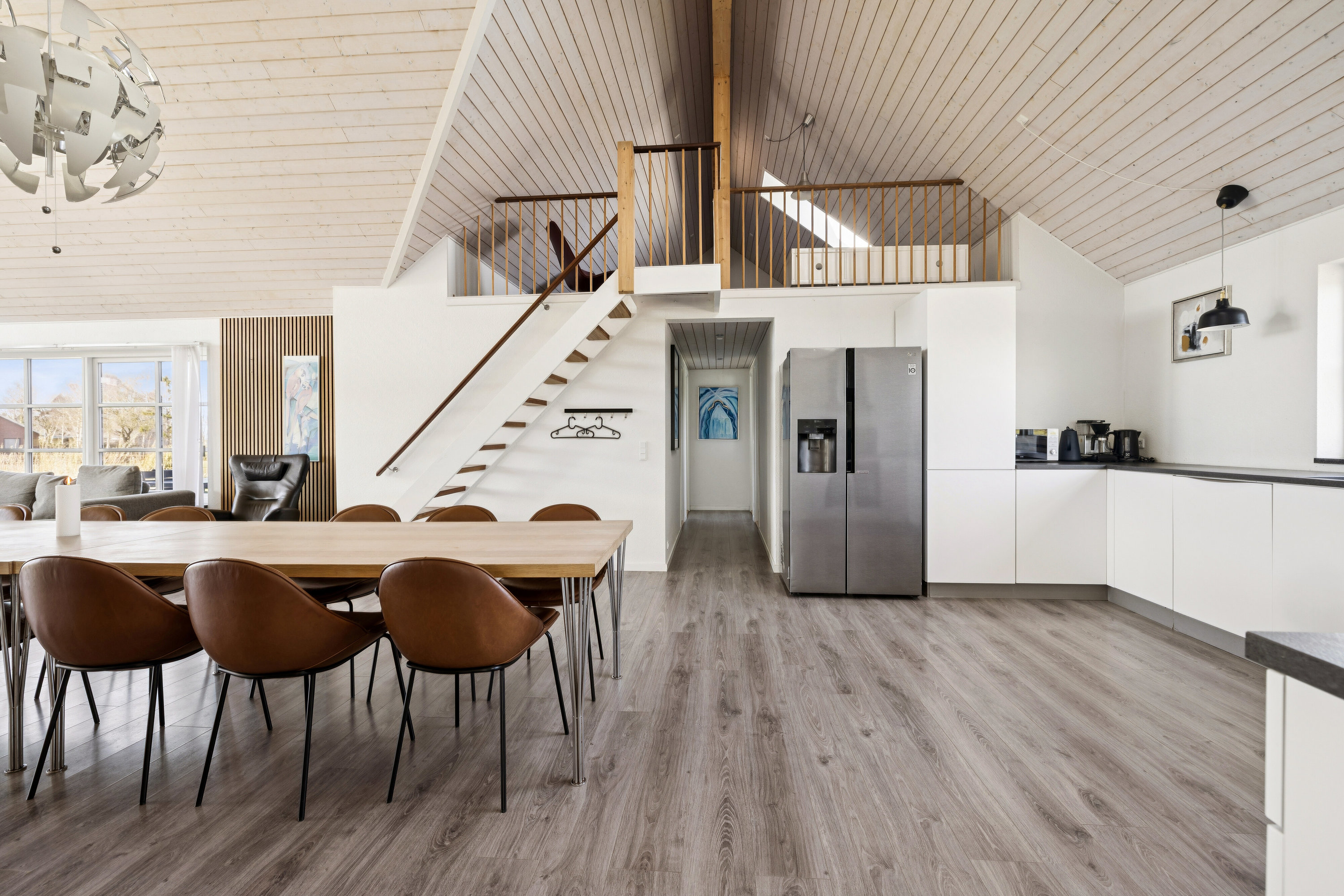 Fremhævet spisestue billede i fuldskærmstilstand. Billede af Vestervænget 5, 5935 Bagenkop