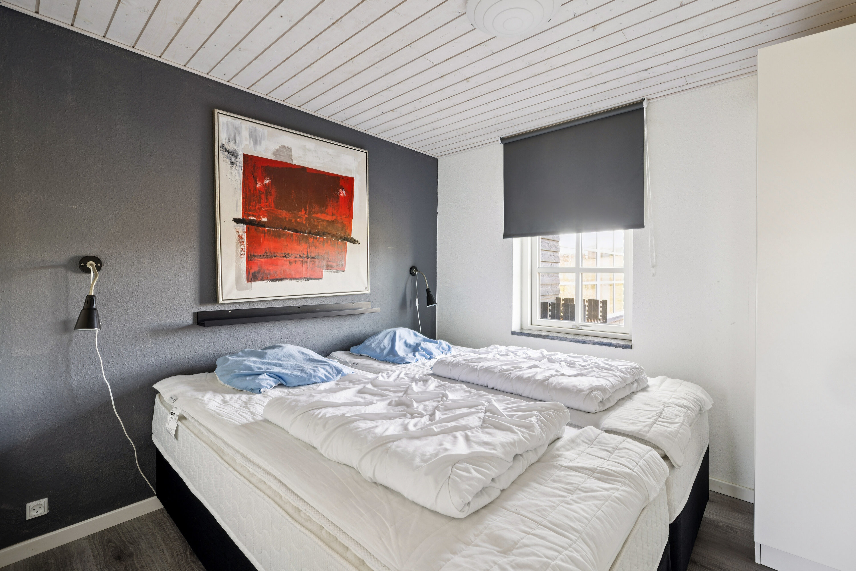 Fremhævet soveværelse billede i fuldskærmstilstand. Billede af Vestervænget 5, 5935 Bagenkop