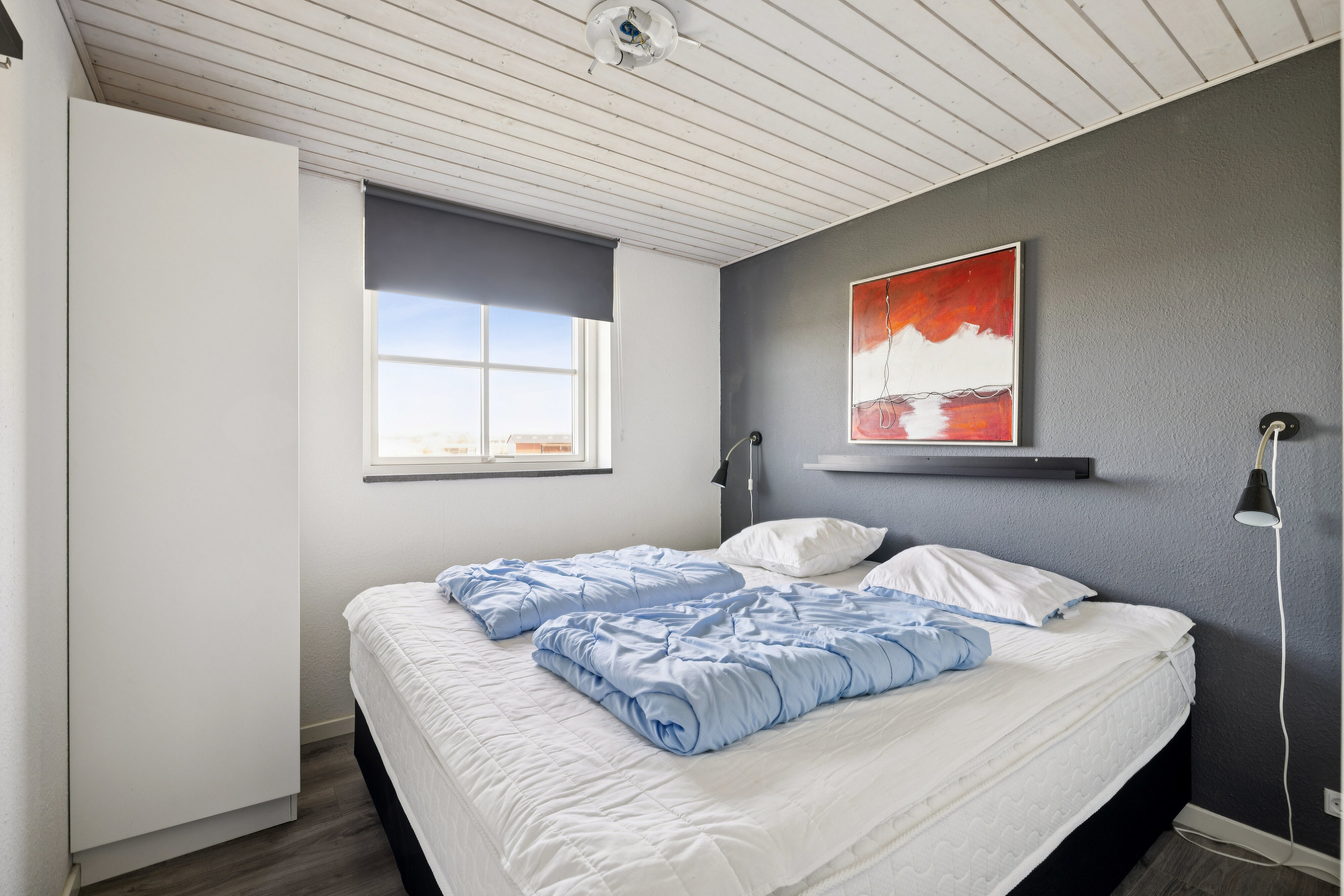 Fremhævet soveværelse billede i fuldskærmstilstand. Billede af Vestervænget 5, 5935 Bagenkop