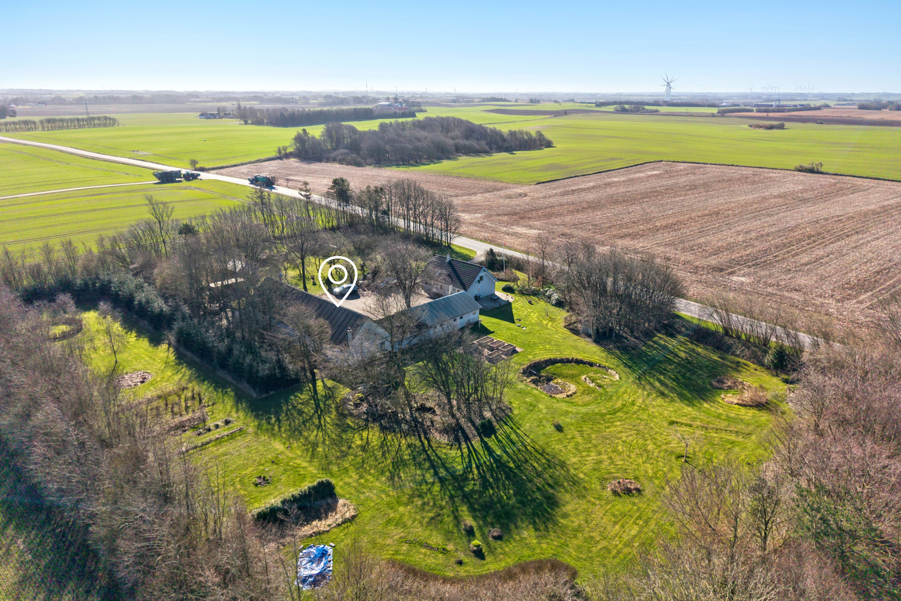 Fremhævet andet billede i fuldskærmstilstand. Billede af Sallingsundvej 94, Harre, 7870 Roslev