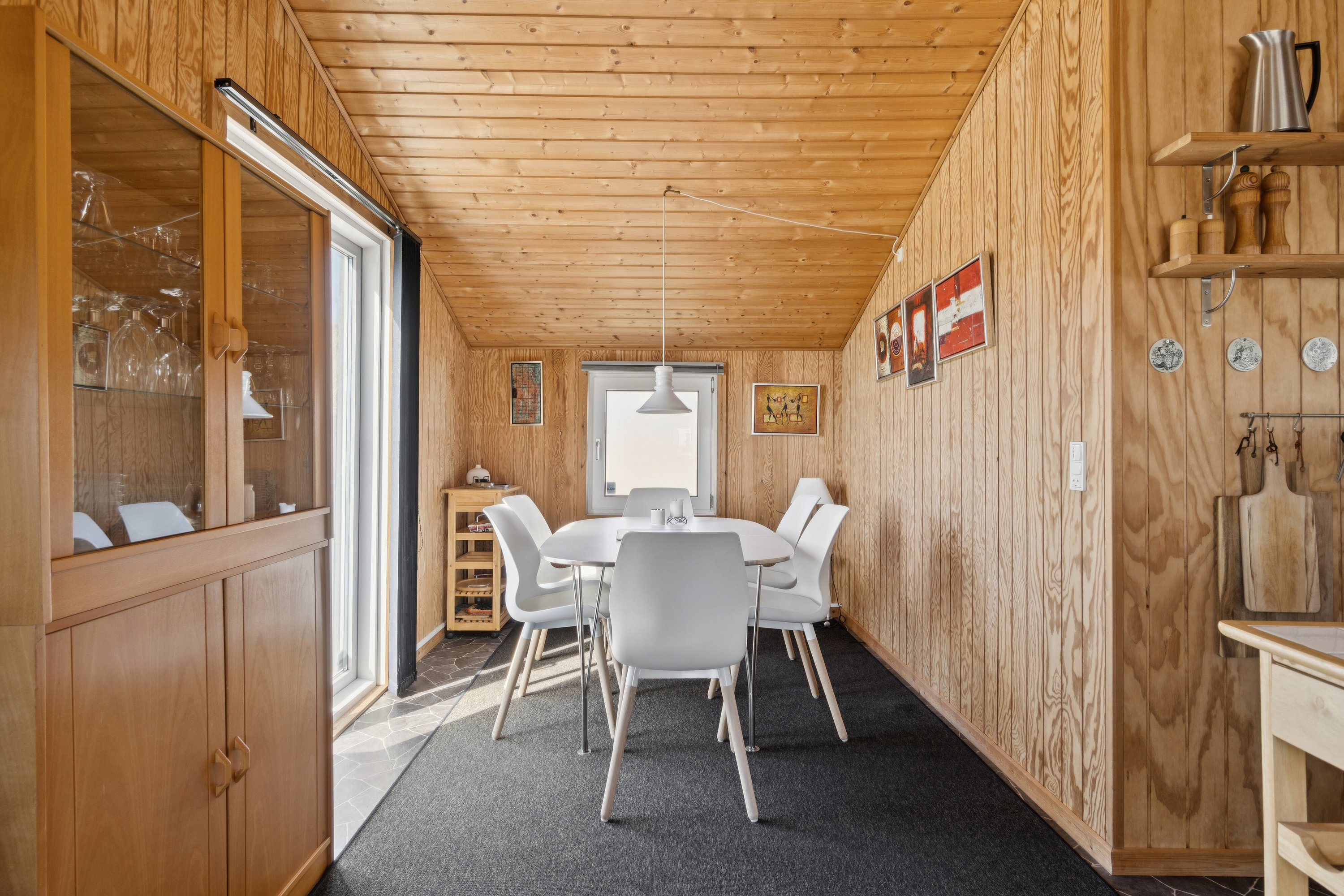 Fremhævet spisestue billede i fuldskærmstilstand. Billede af Klitvej 6, Agger, 7770 Vestervig