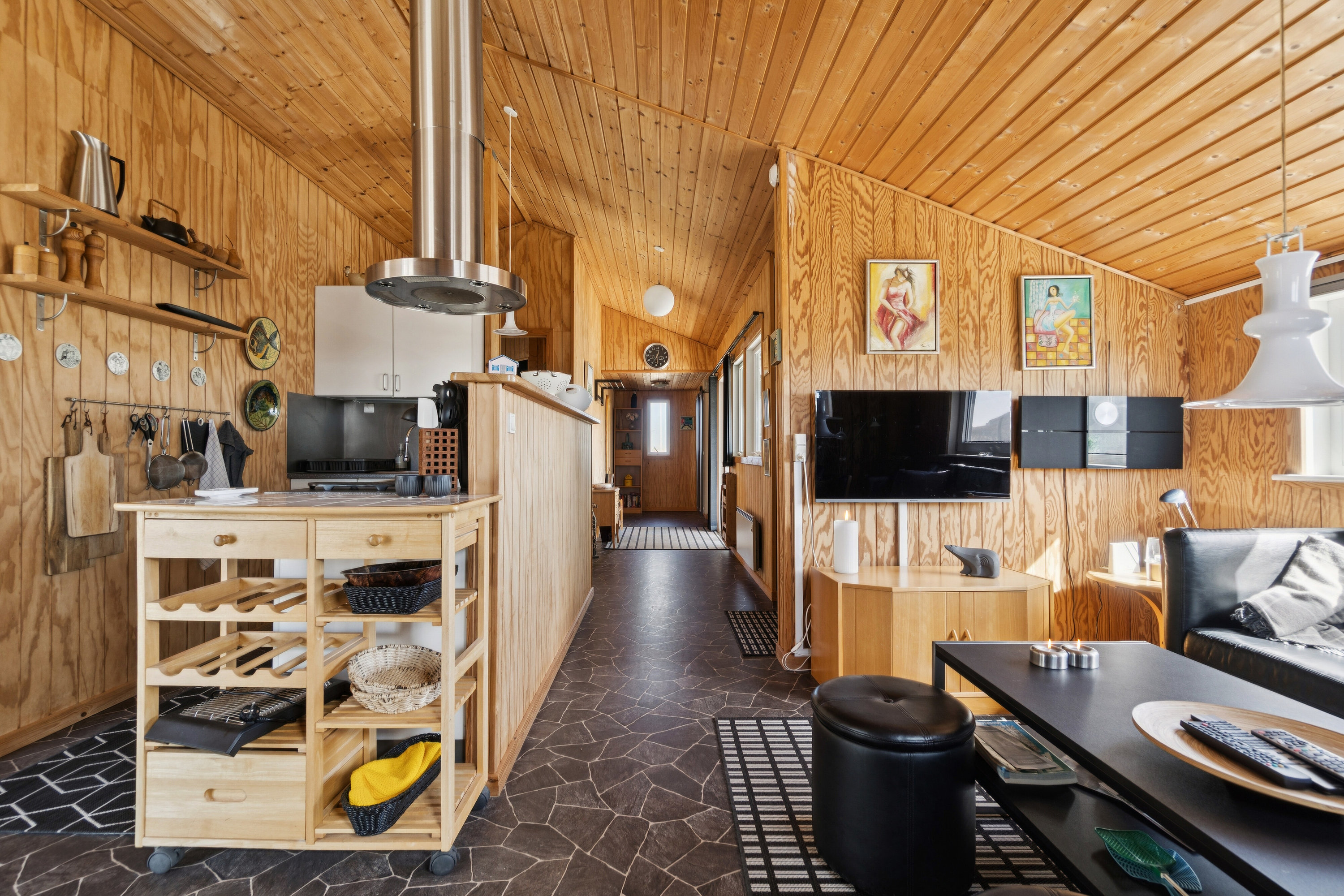 Fremhævet stue billede i fuldskærmstilstand. Billede af Klitvej 6, Agger, 7770 Vestervig