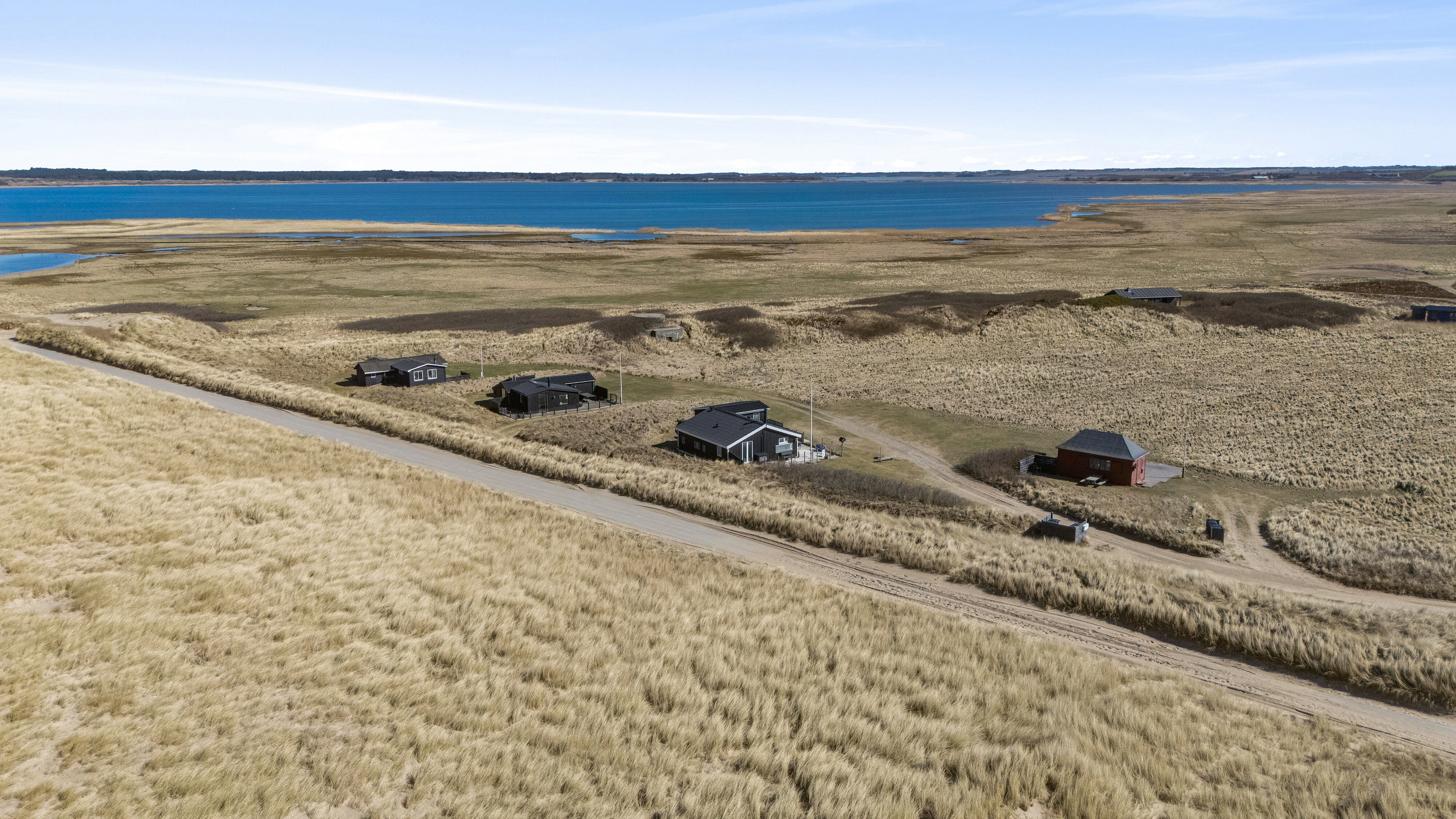 Fremhævet luftfoto billede i fuldskærmstilstand. Billede af Klitvej 6, Agger, 7770 Vestervig